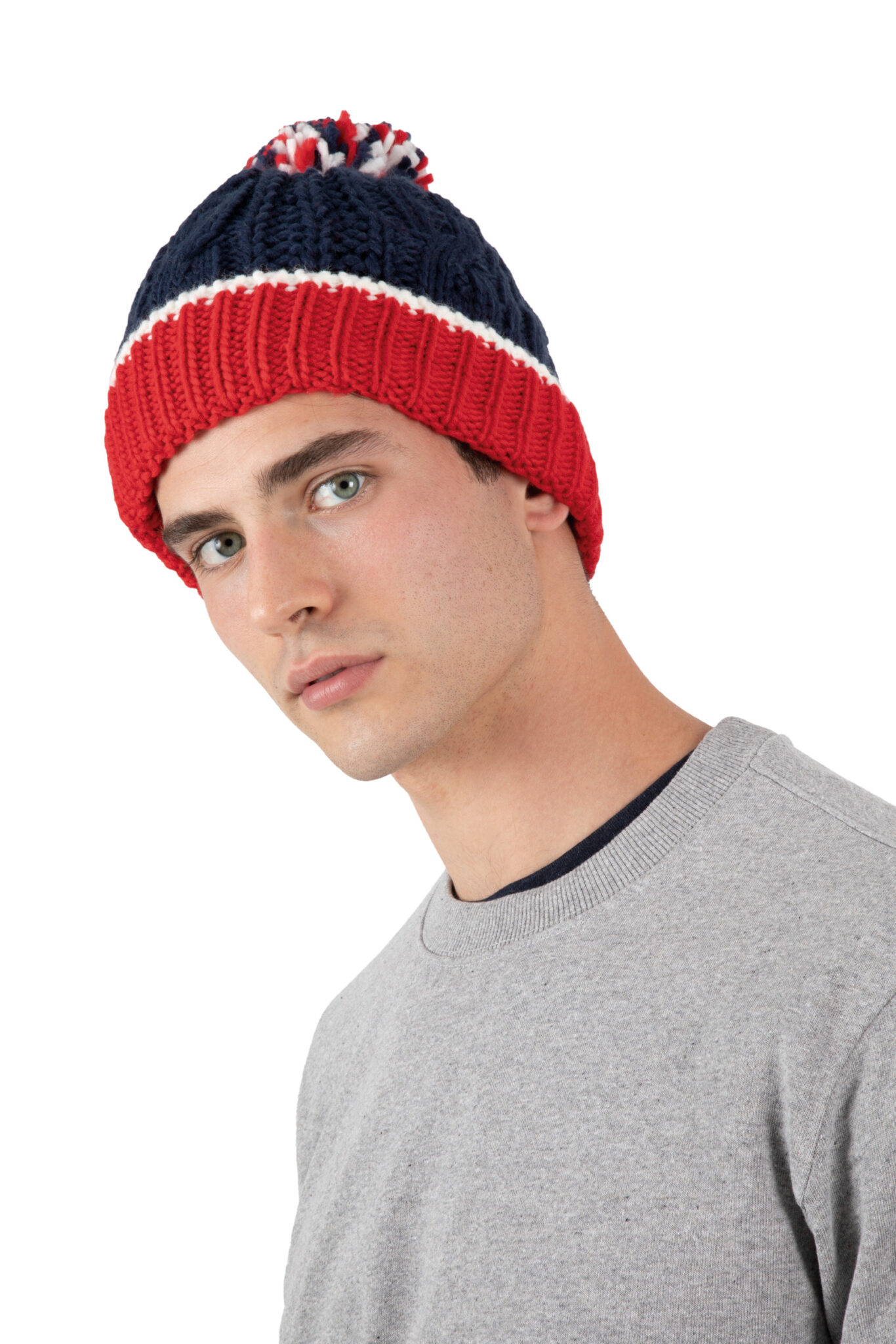 Miniature 4 pour Bonnet en maille tricot