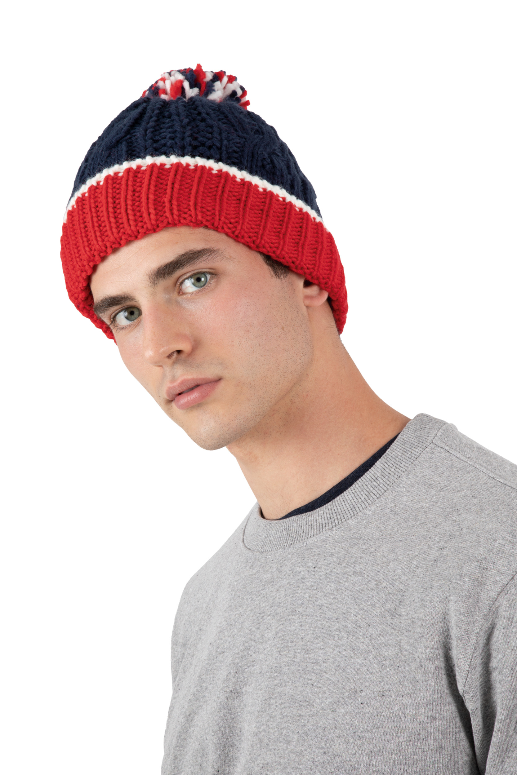 Miniature 4 pour Bonnet en maille tricot