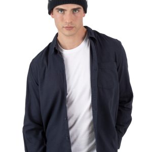 Visuel Bonnet de Noël tricoté motif étoiles