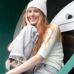 Visuel Bonnet avec pompon
