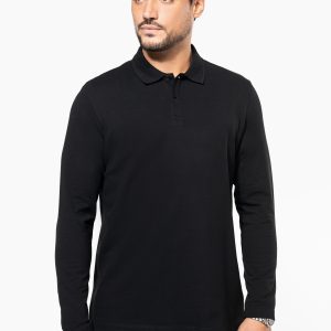 Visuel Polo Supima® manches longues homme