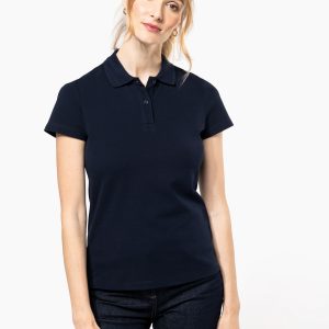 Visuel Polo Supima® manches courtes femme