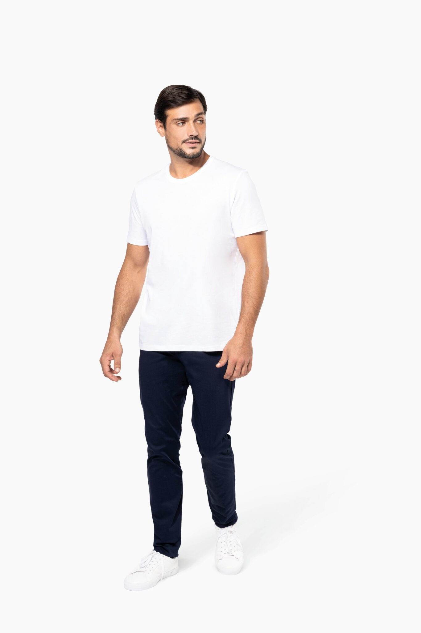 Miniature 5 pour T-shirt Supima® col rond manches courtes homme