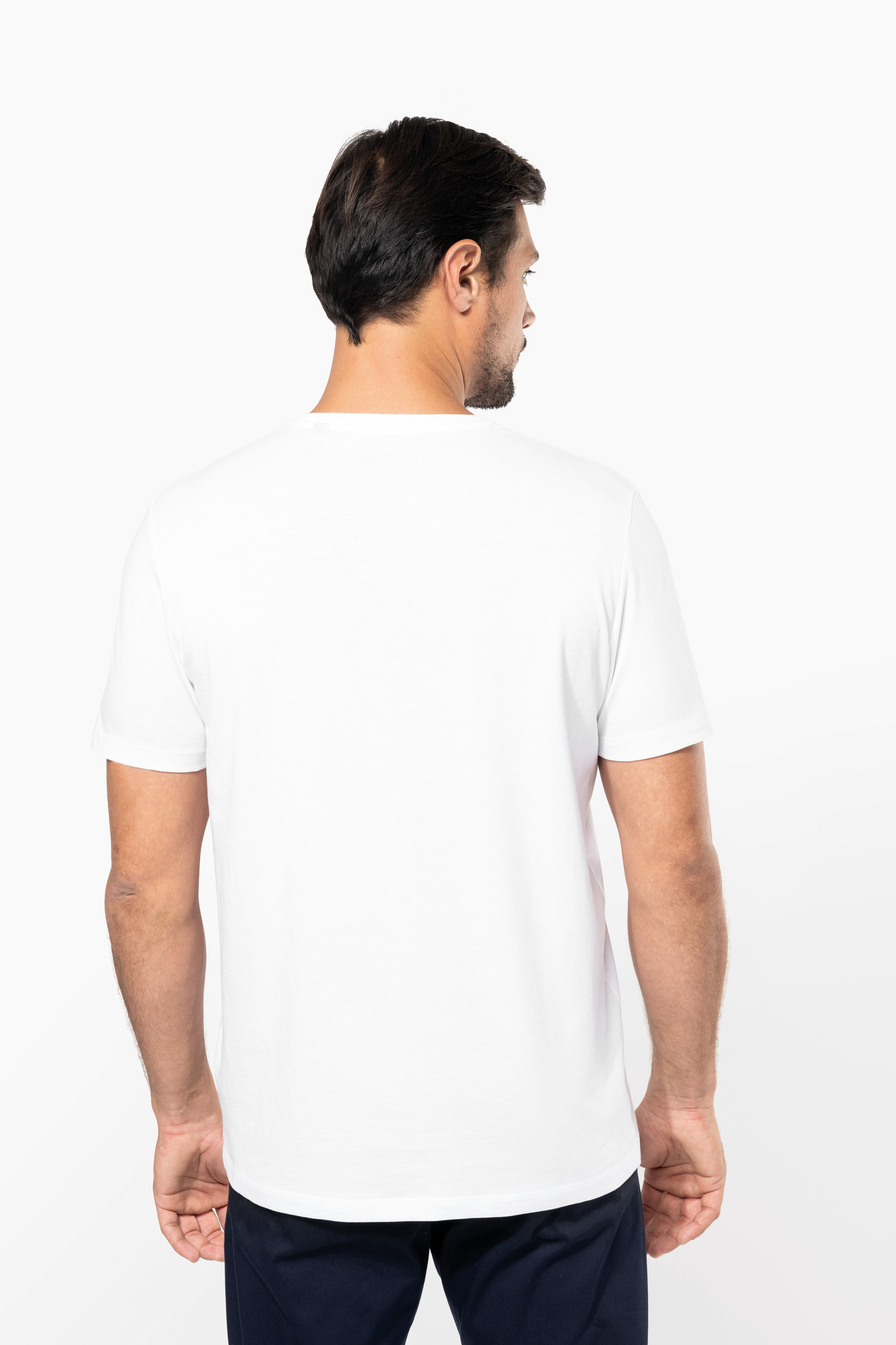 Miniature 2 pour T-shirt Supima® col rond manches courtes homme