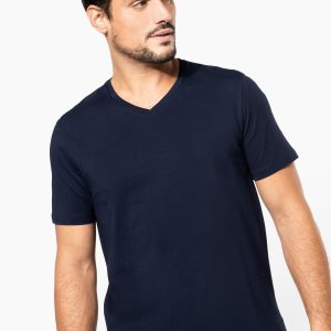 Visuel T-shirt Supima® col V manches courtes homme