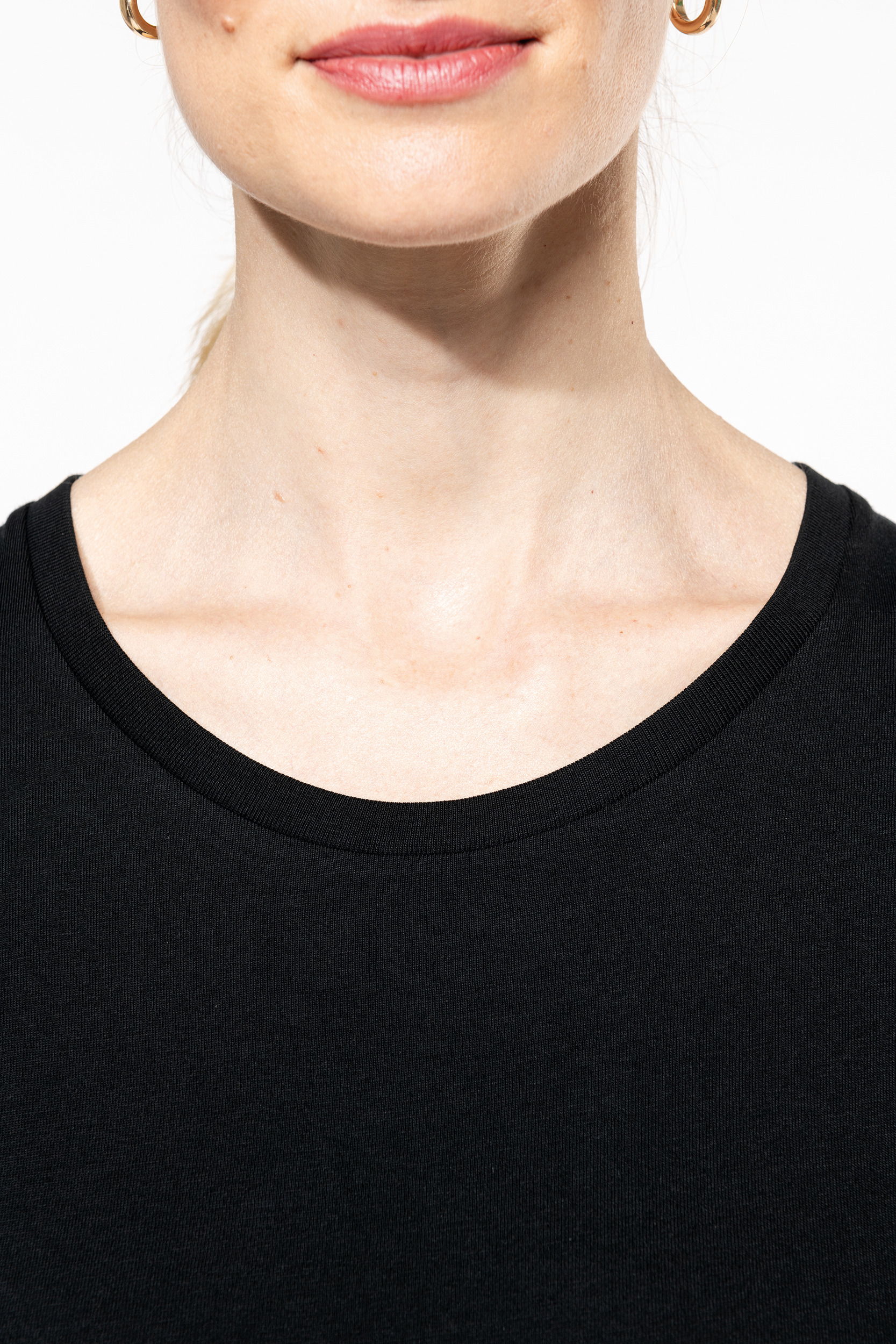 Miniature 10 pour T-shirt Supima® col rond manches longues femme