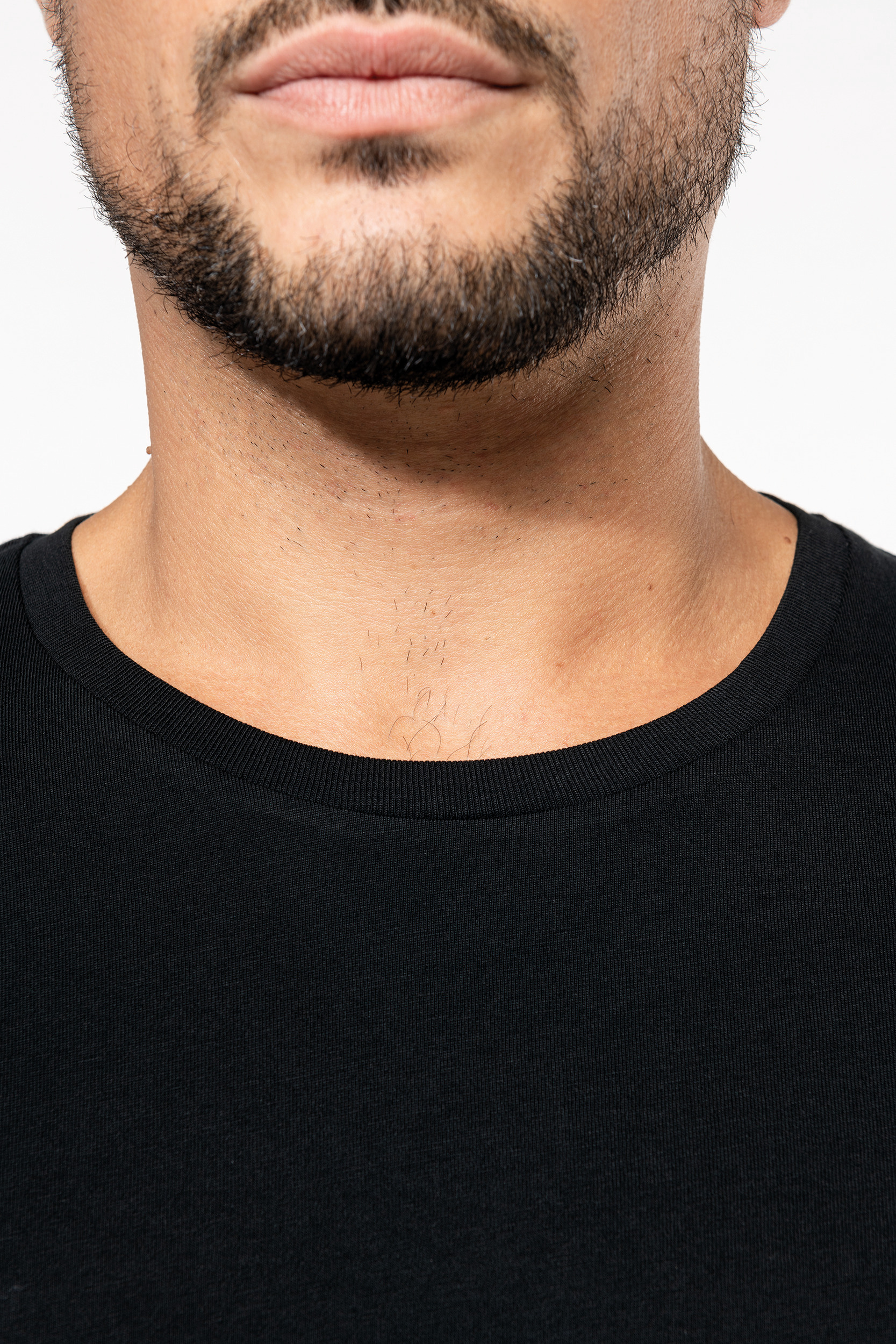 Miniature 10 pour T-shirt Supima® col rond manches longues homme