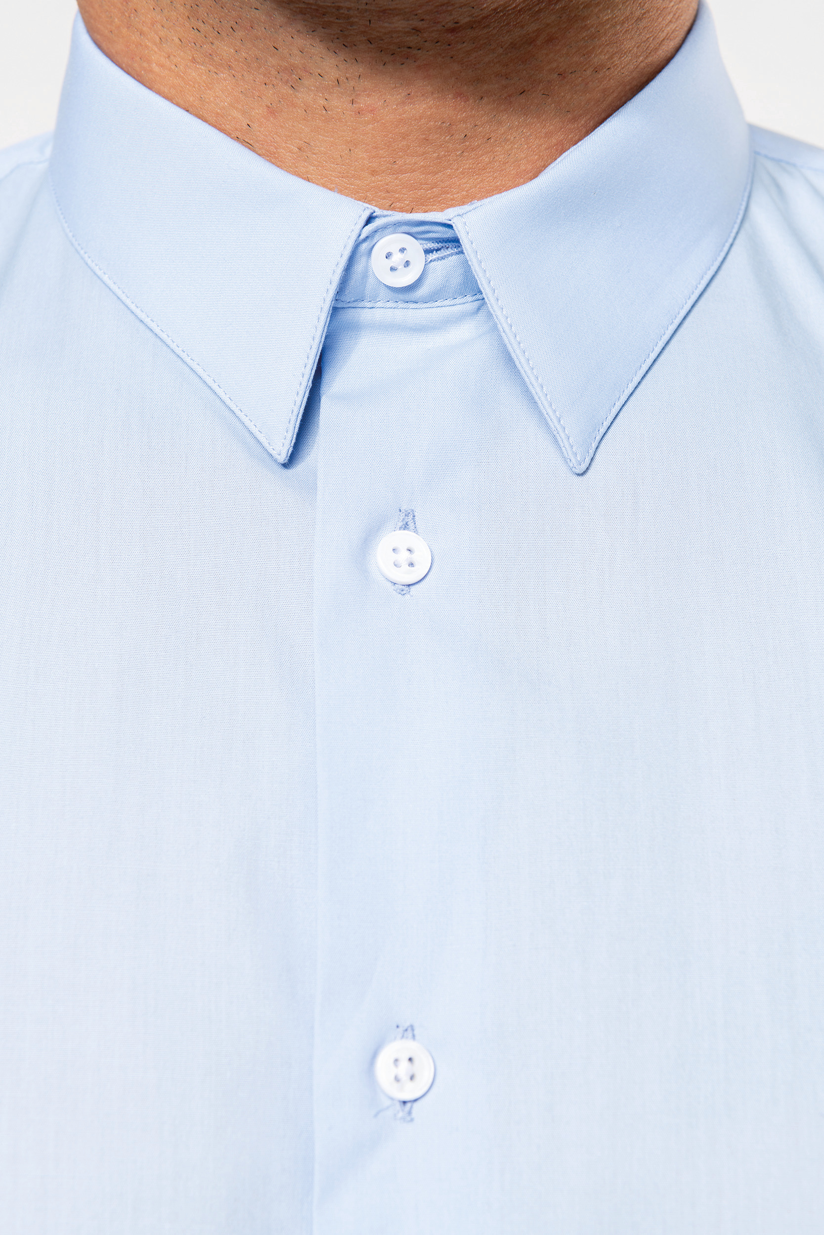 Miniature 6 pour Chemise popeline manches longues homme