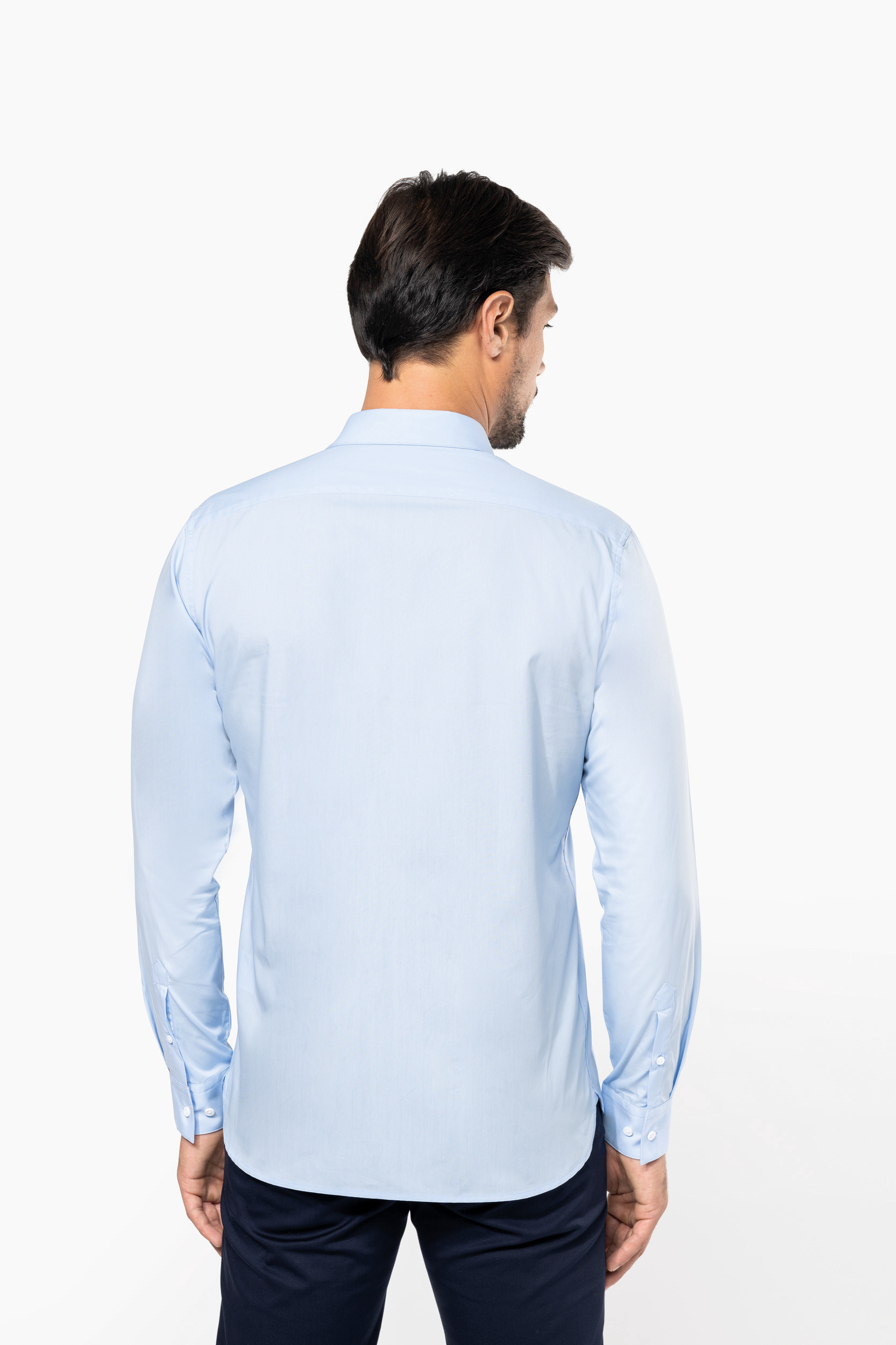Miniature 2 pour Chemise popeline manches longues homme