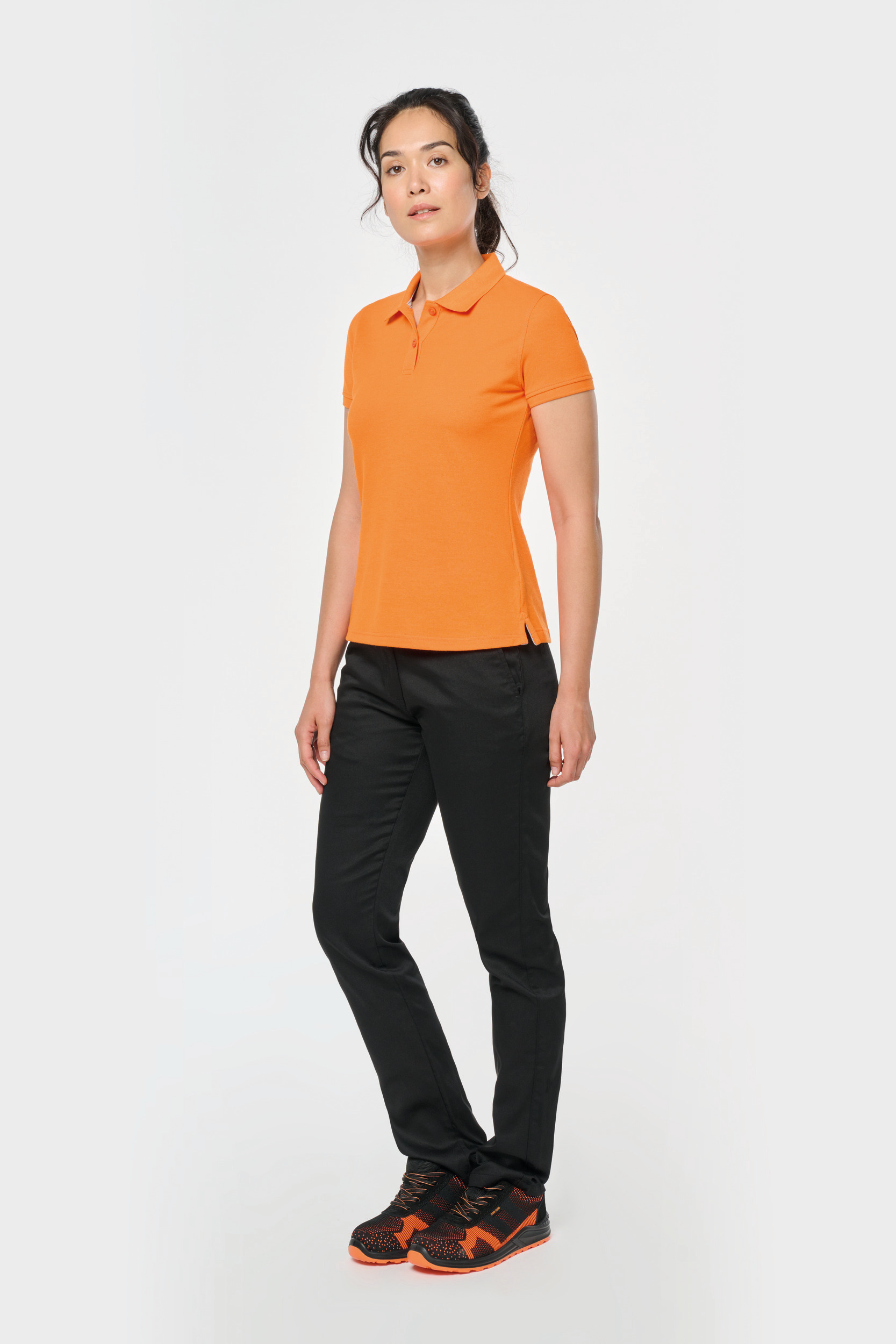 Miniature 4 pour Polo manches courtes femme
