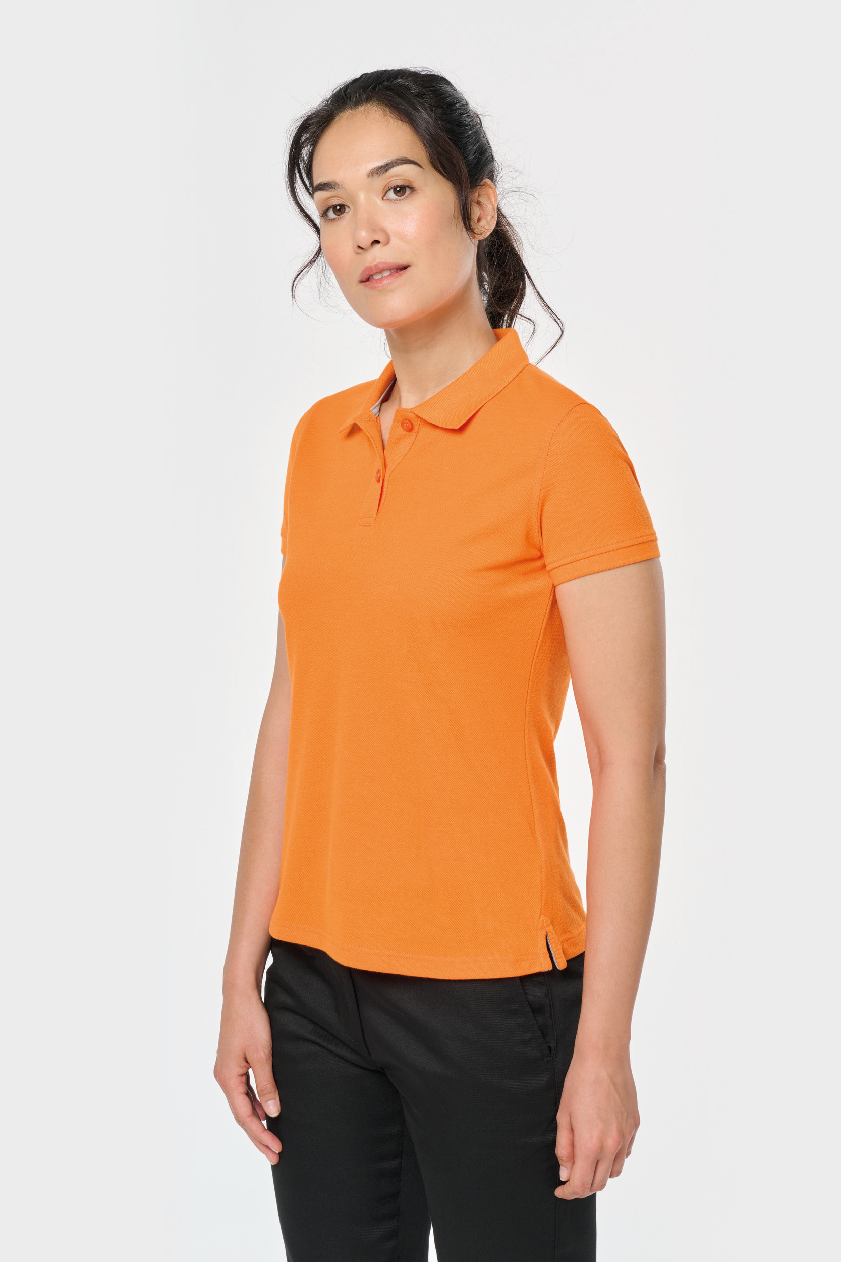 Miniature 3 pour Polo manches courtes femme