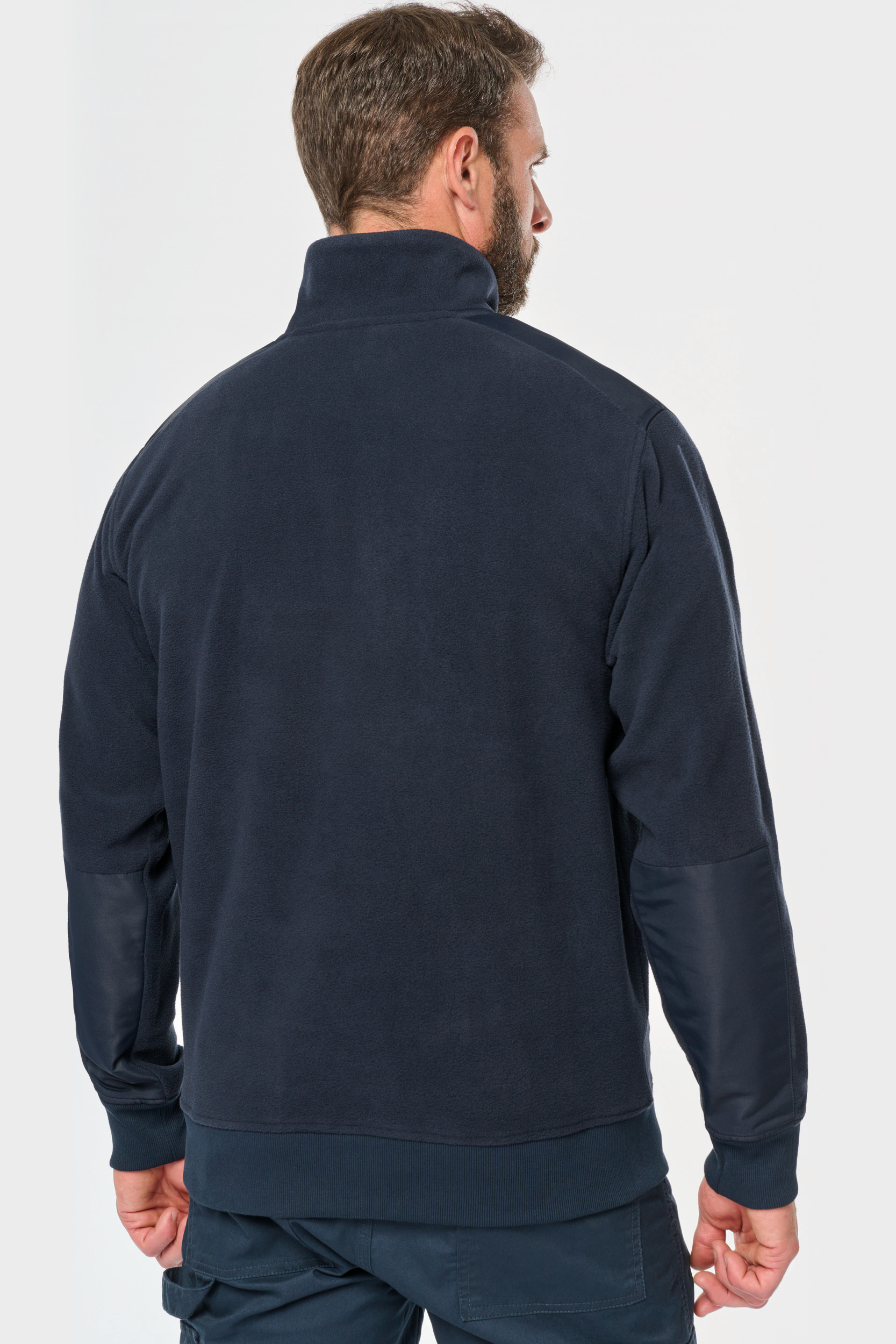 Miniature 8 pour Polaire écoresponsable col zippé unisexe