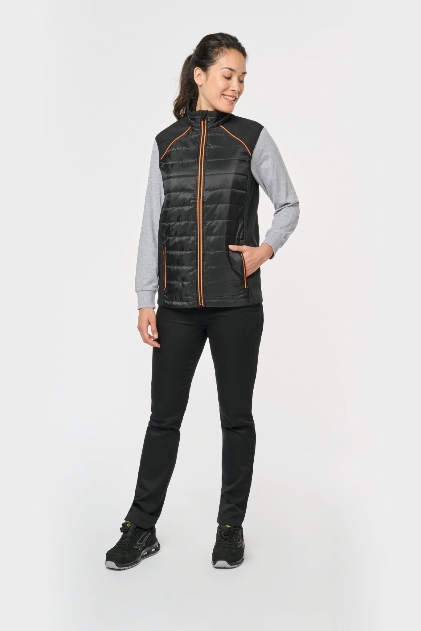 Miniature 10 pour Bodywarmer Day To Day bi-matière unisexe