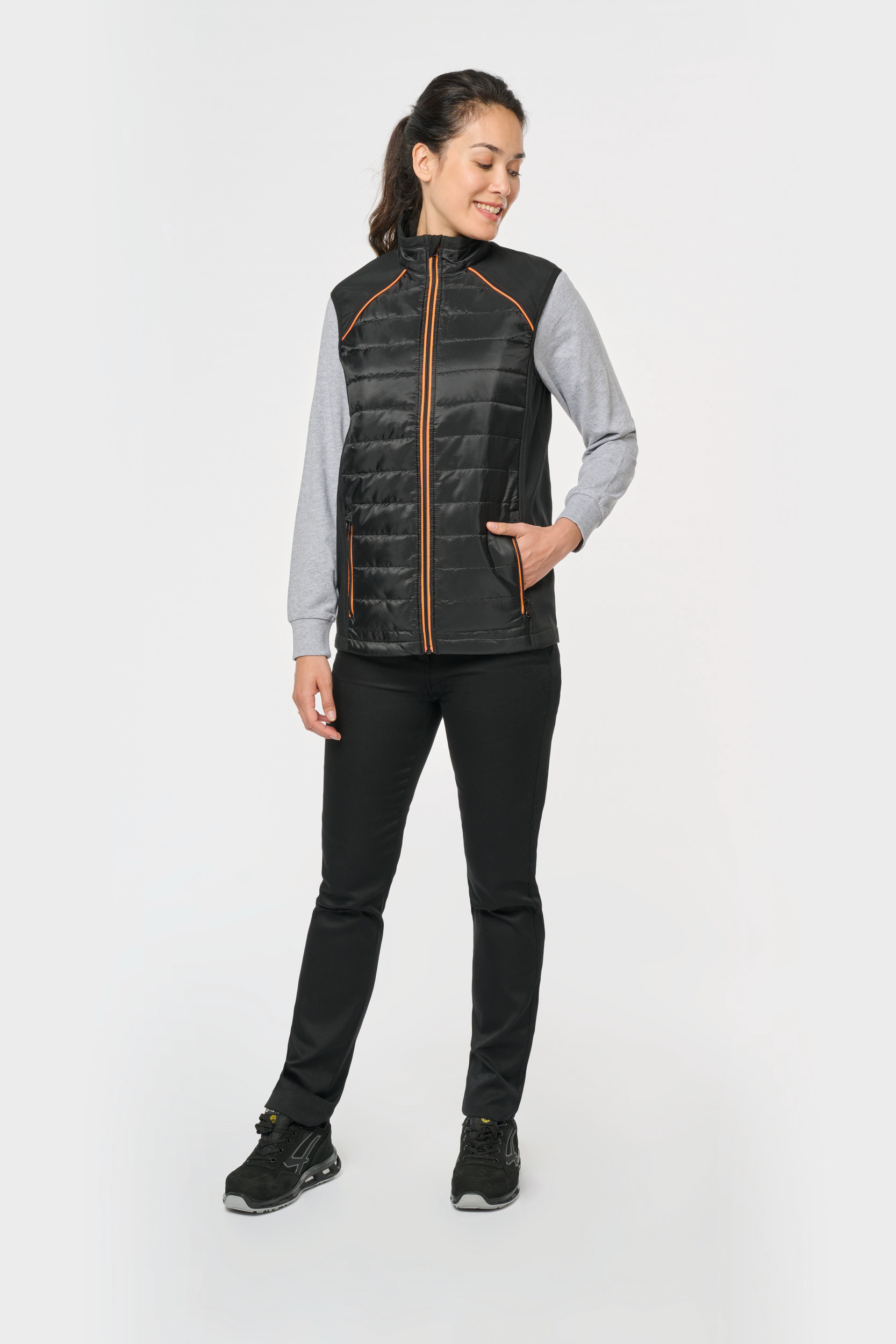 Miniature 10 pour Bodywarmer Day To Day bi-matière unisexe