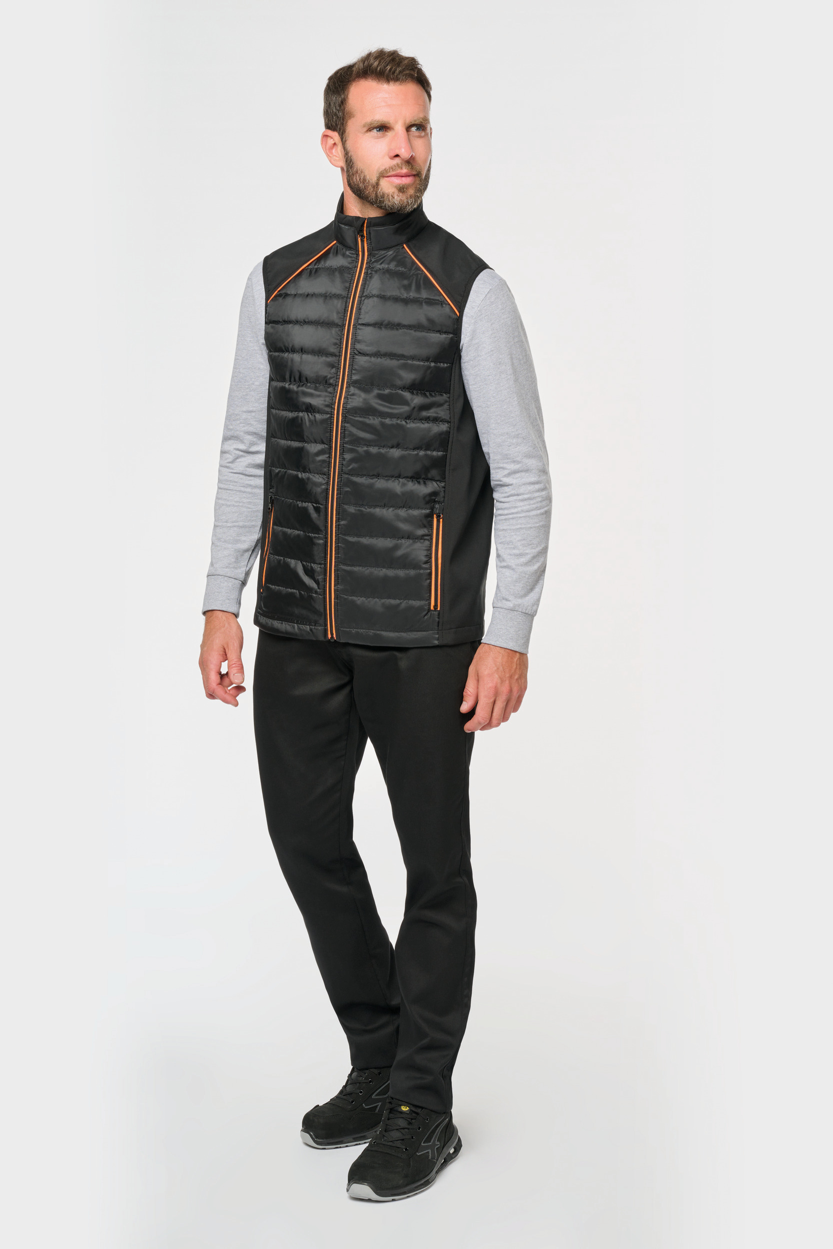 Miniature 6 pour Bodywarmer Day To Day bi-matière unisexe