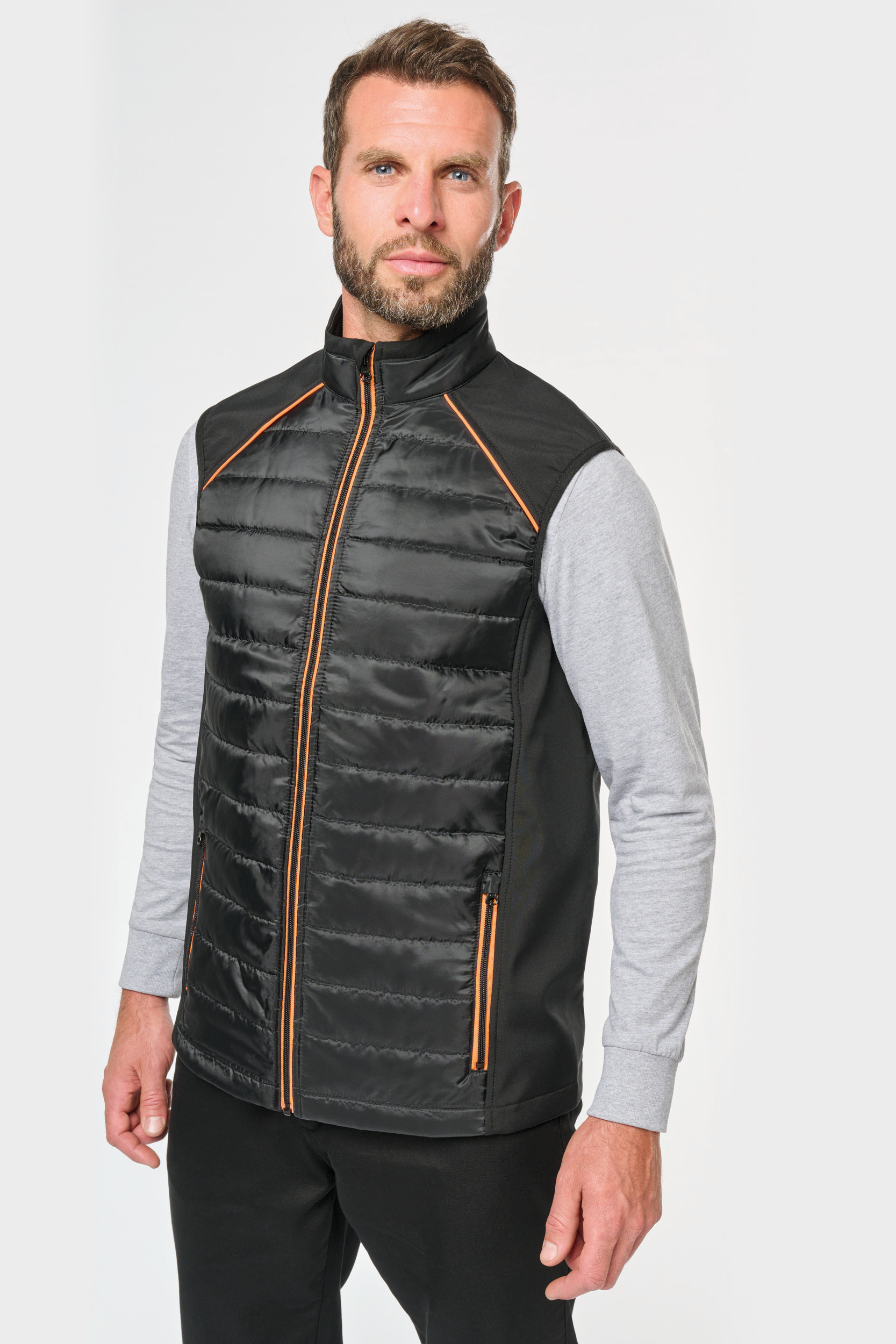 Miniature 4 pour Bodywarmer Day To Day bi-matière unisexe
