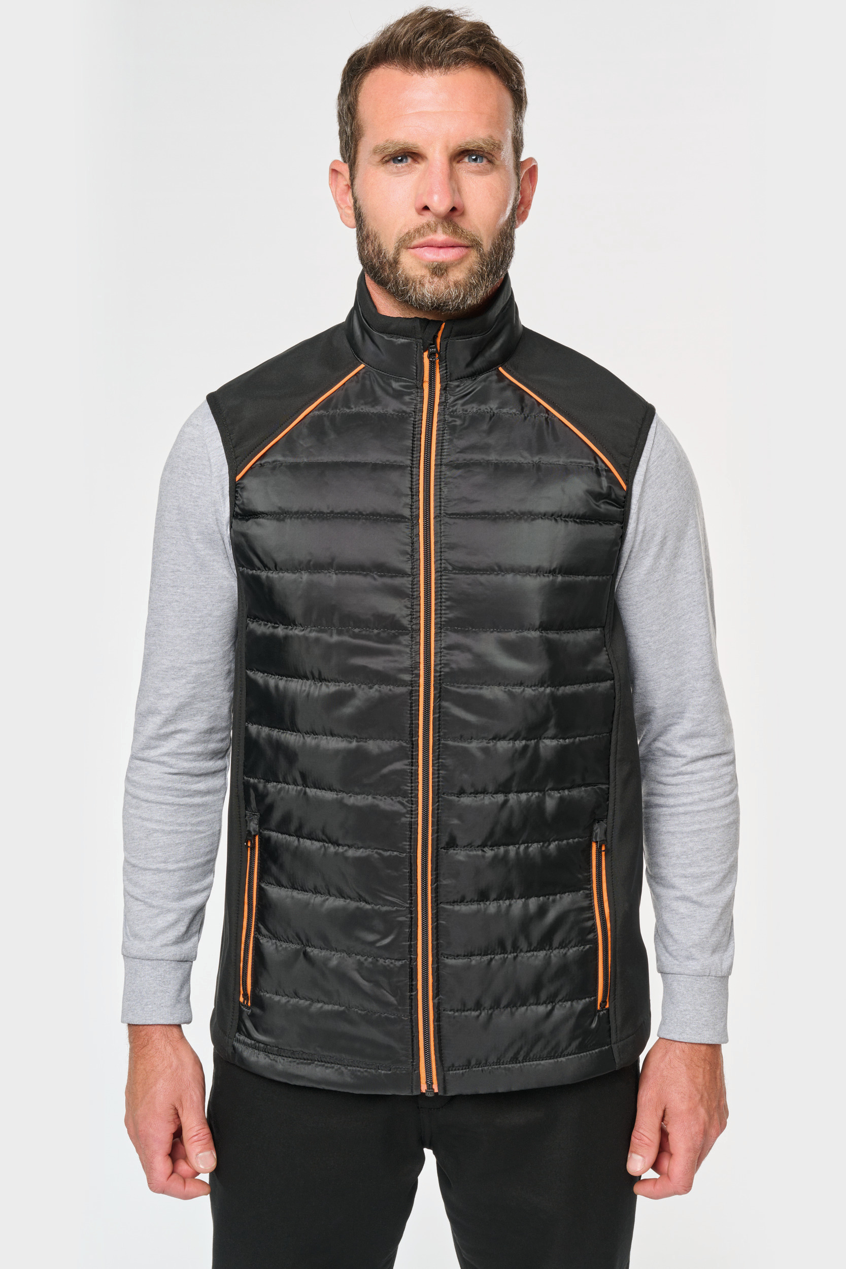 Miniature 2 pour Bodywarmer Day To Day bi-matière unisexe