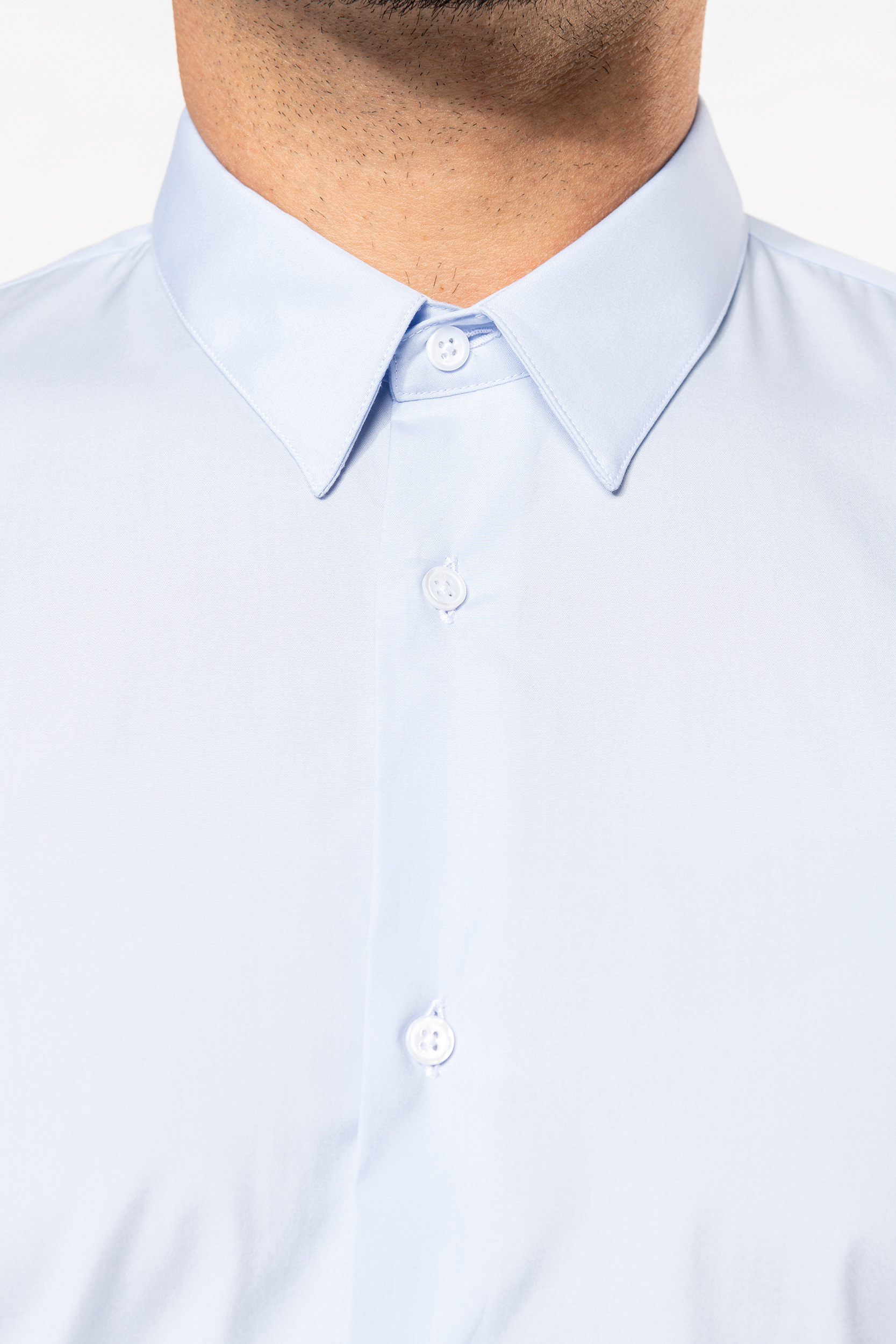 Miniature 6 pour Chemise popeline manches longues homme