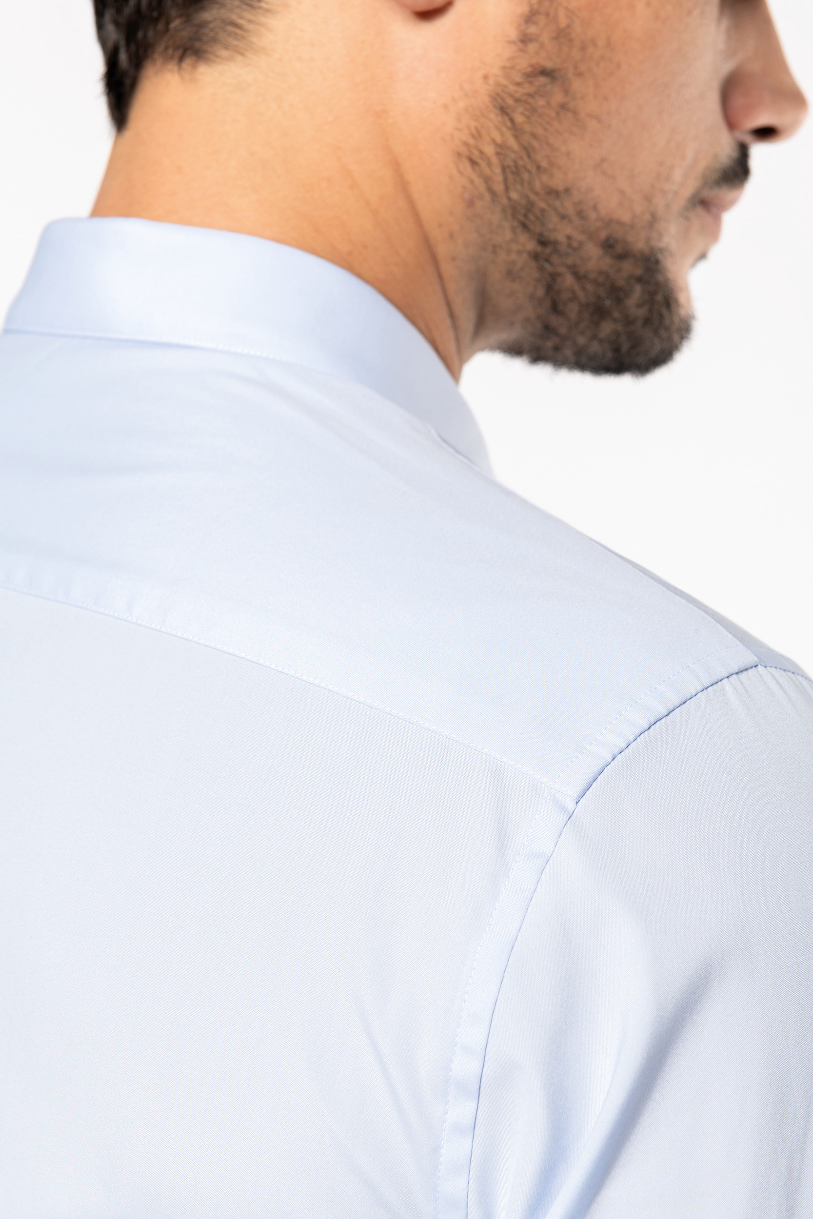 Miniature 7 pour Chemise popeline manches longues homme