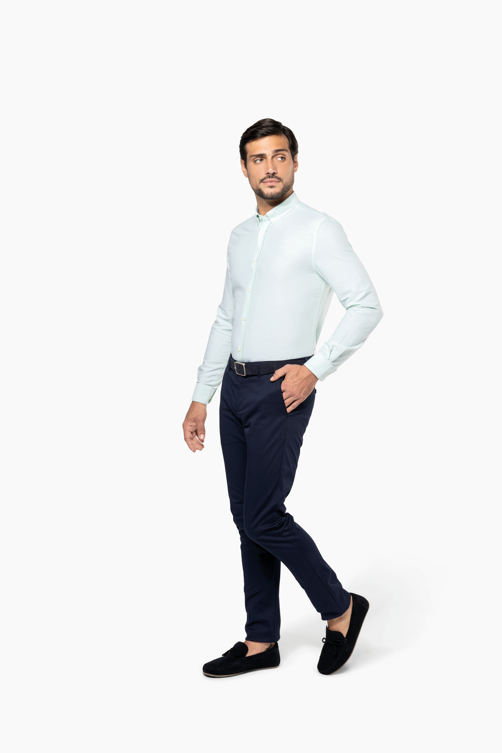 Miniature 5 pour Chemise Oxford manches longues homme