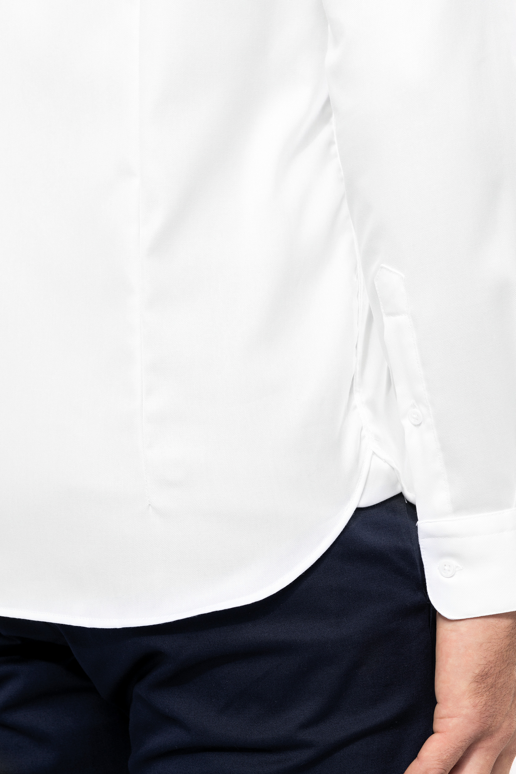 Miniature 8 pour Chemise Oxford pinpoint manches longues homme