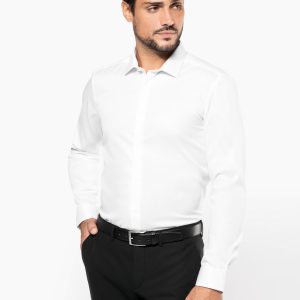 Visuel Chemise twill manches longues homme