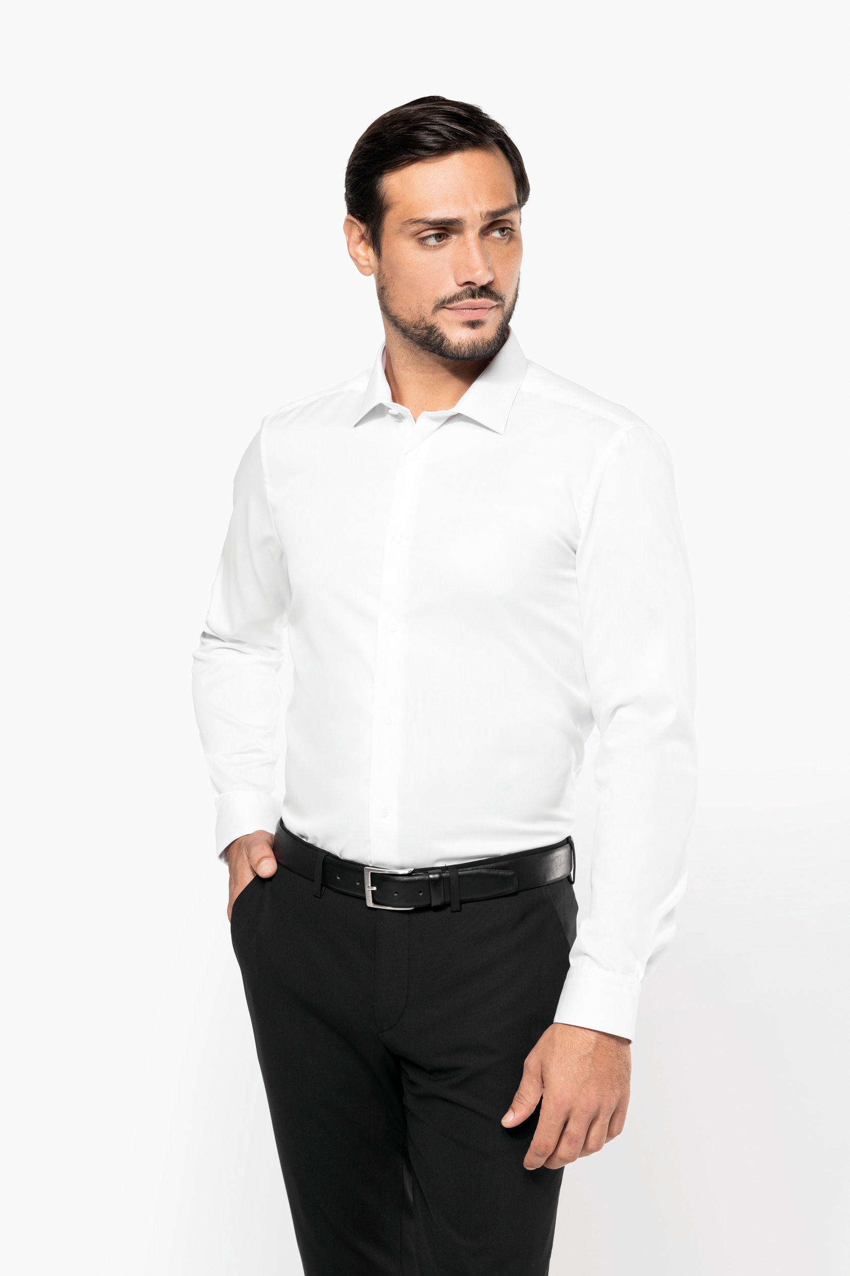 Miniature 1 pour Chemise twill manches longues homme