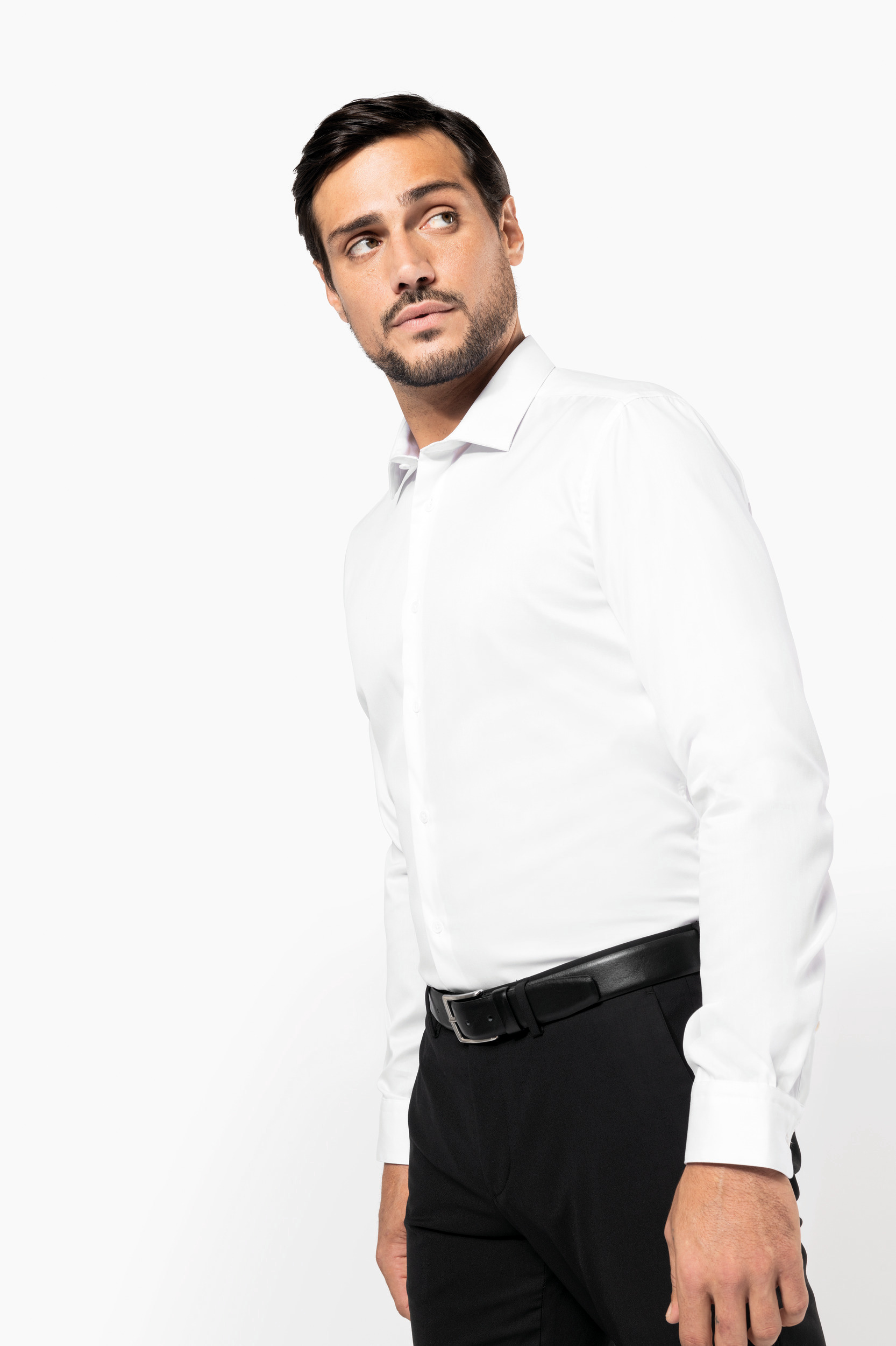 Miniature 3 pour Chemise twill manches longues homme