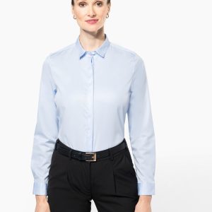 Visuel Chemise twill manches longues femme