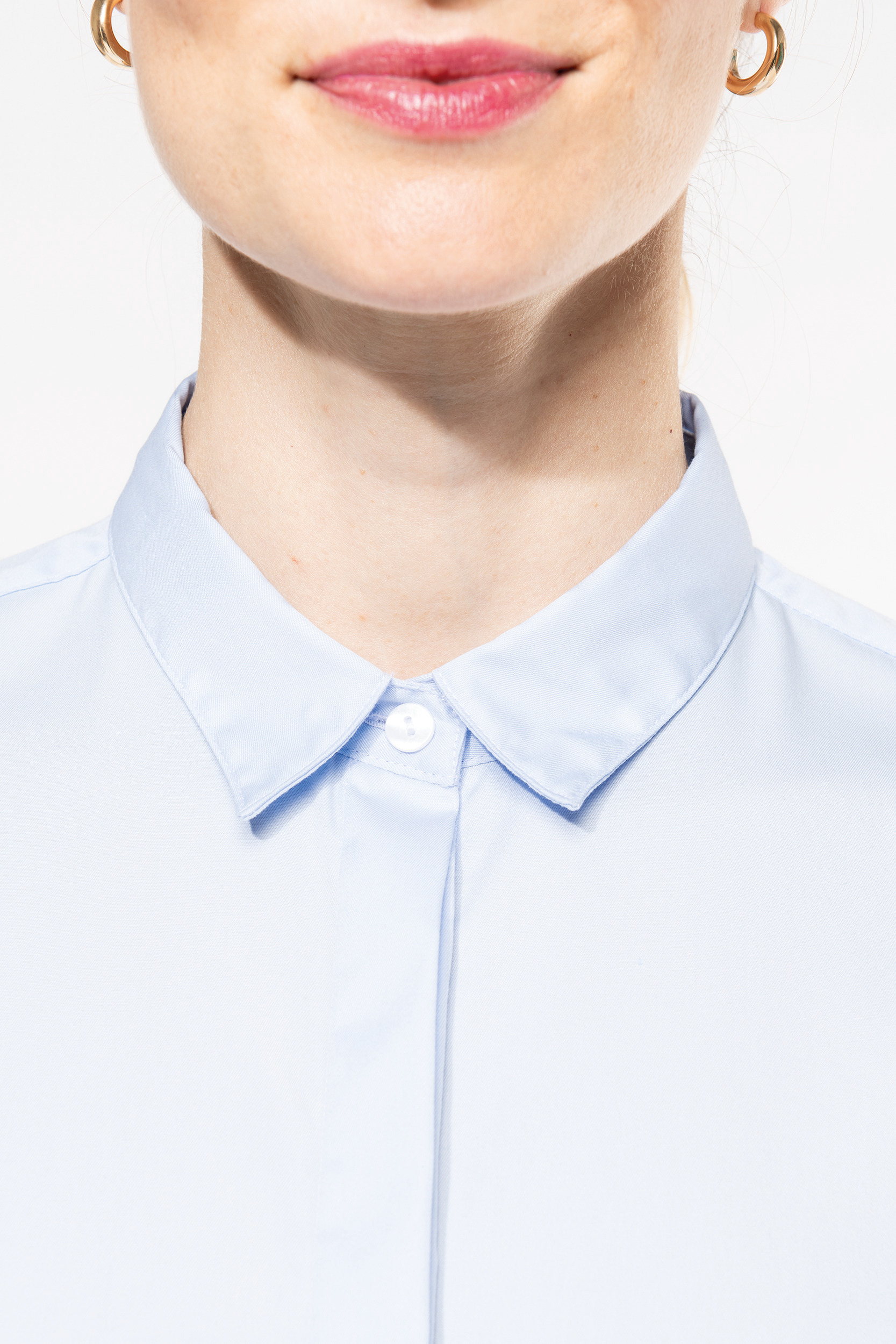 Miniature 10 pour Chemise twill manches longues femme