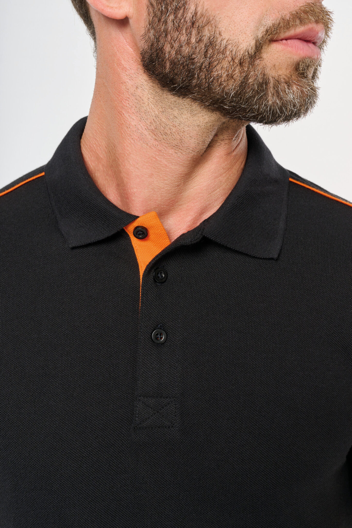 Miniature 11 pour Polo Day To Day contrasté manches courtes homme