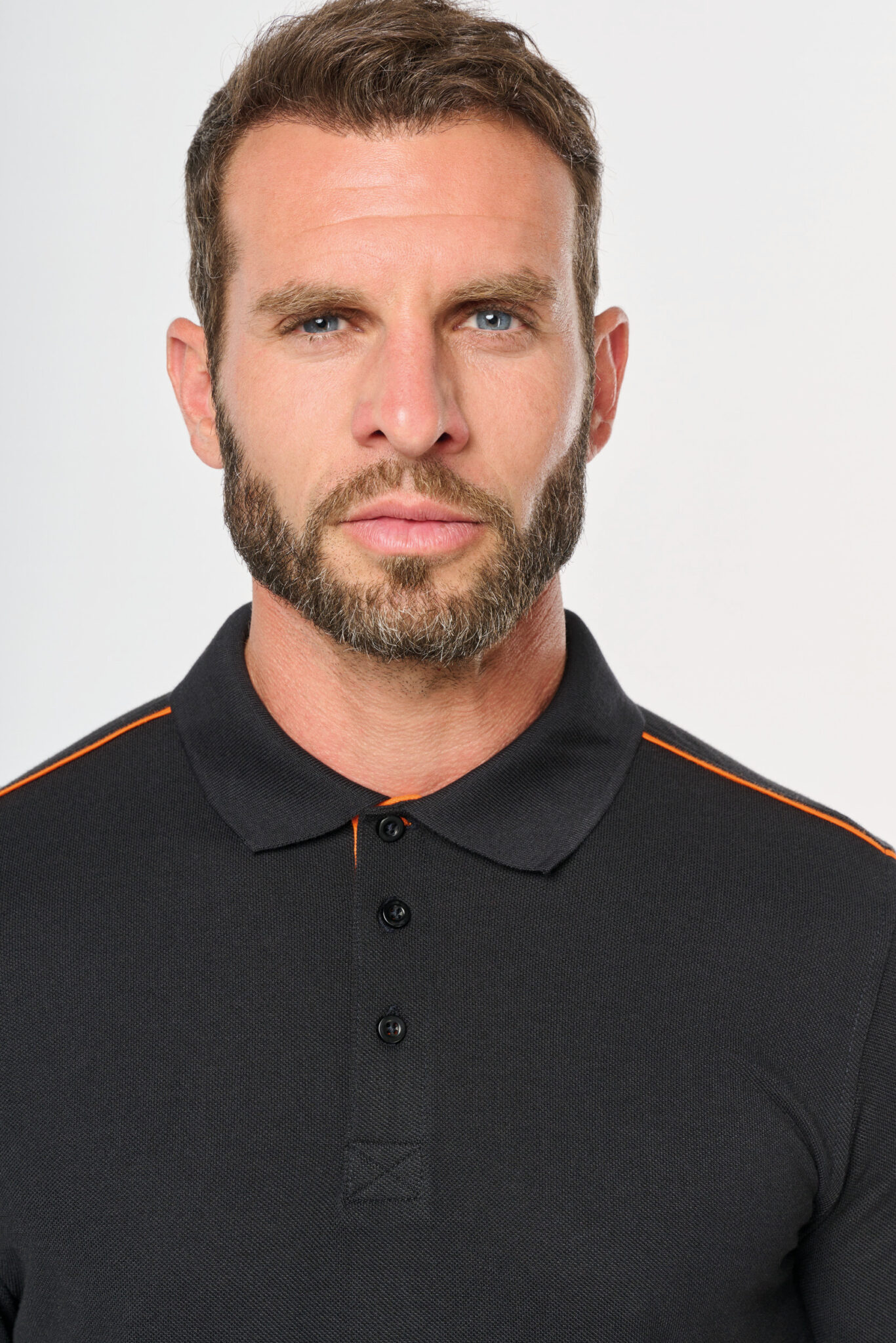 Miniature 9 pour Polo Day To Day contrasté manches courtes homme