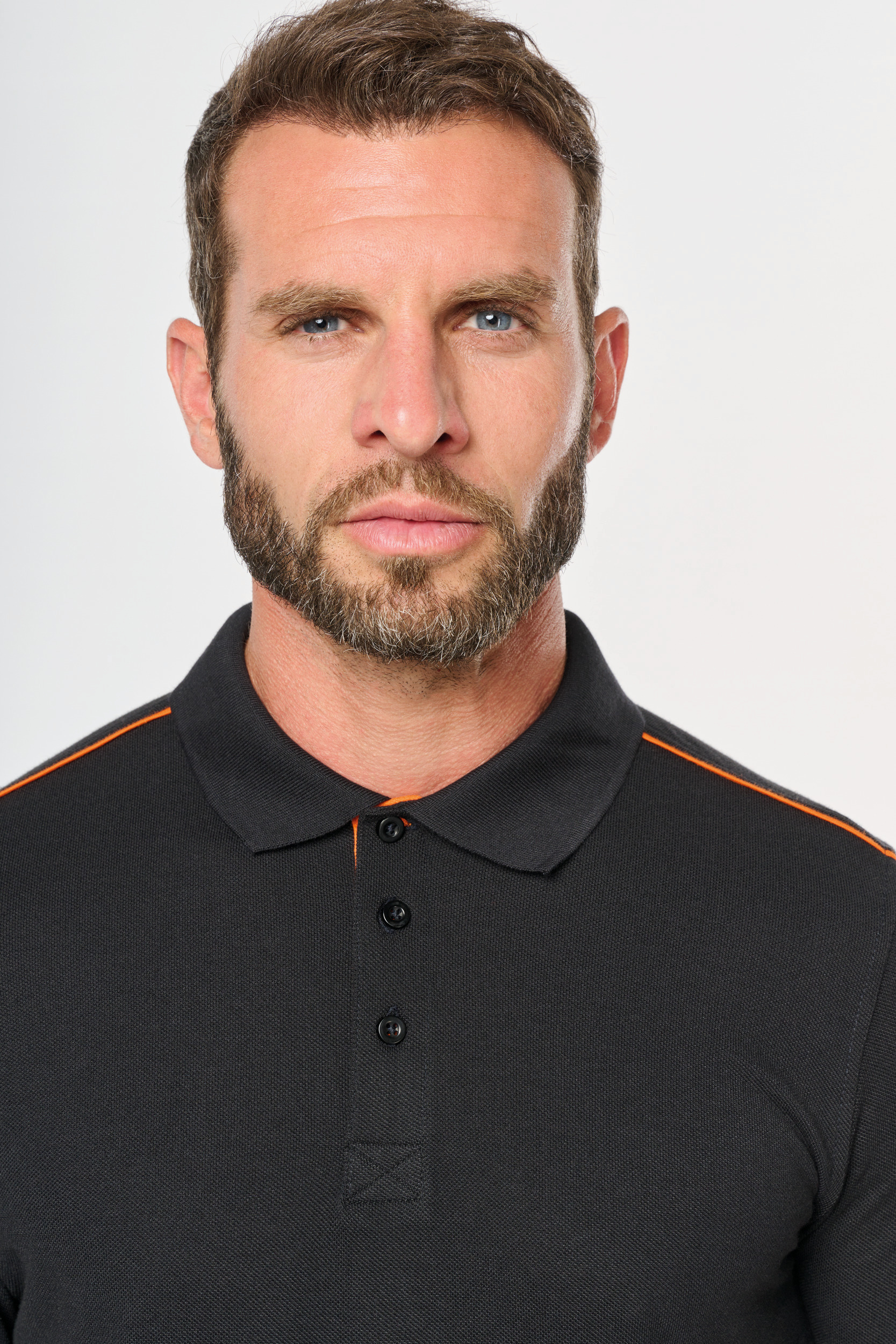 Miniature 9 pour Polo Day To Day contrasté manches courtes homme