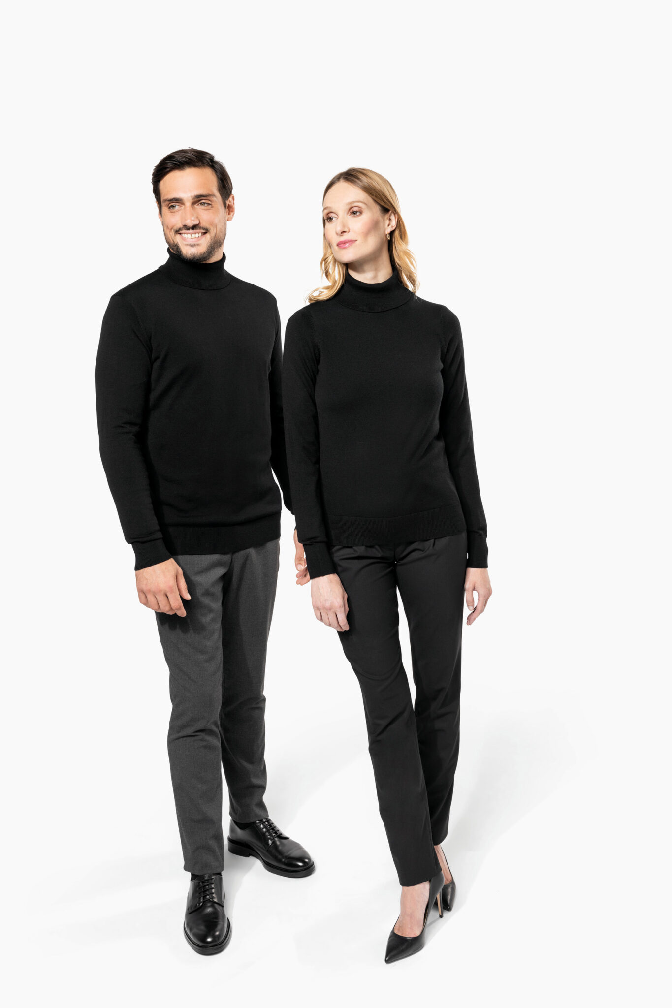 Miniature 9 pour Pull Mérinos col roulé homme