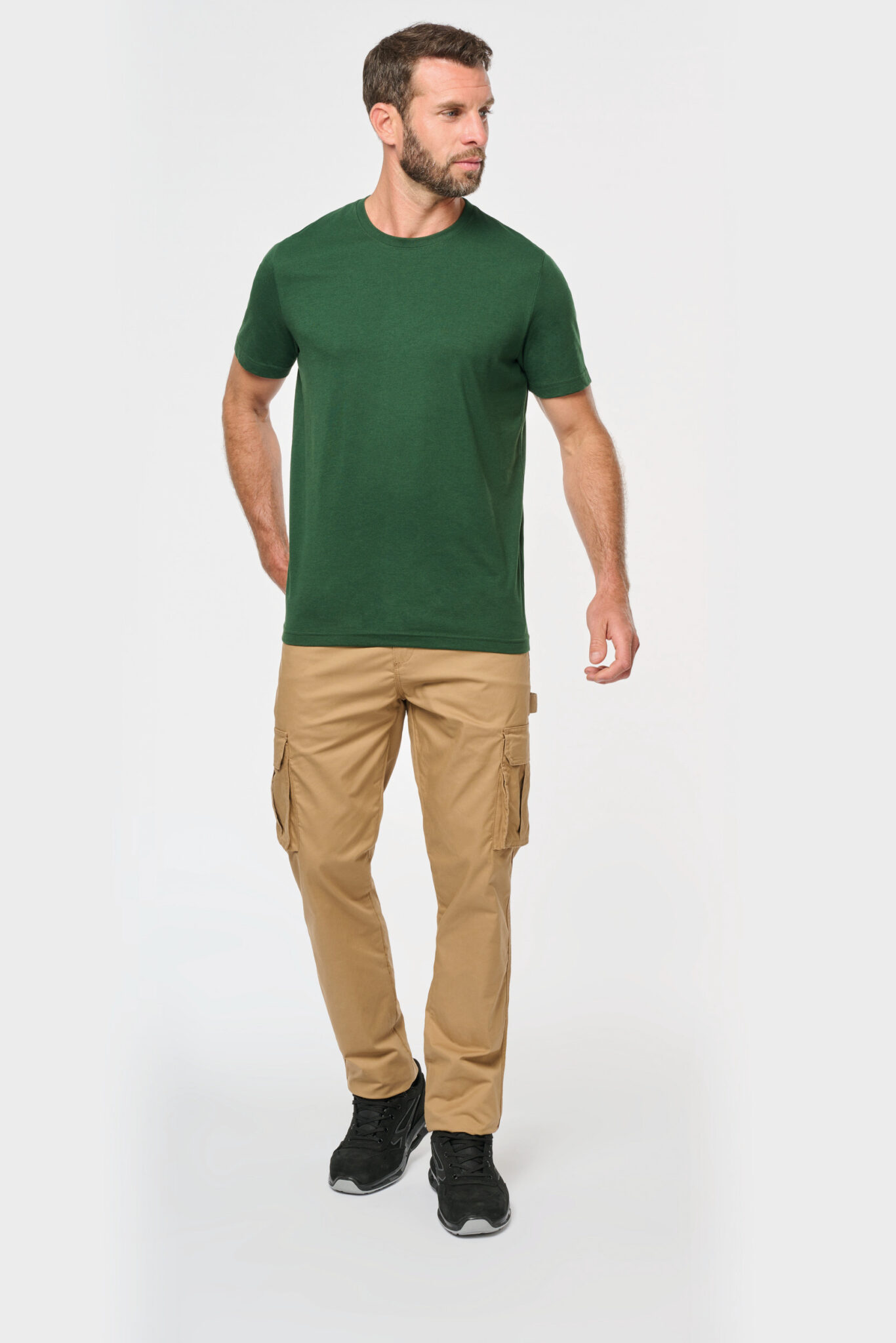 Miniature 8 pour T-shirt col rond écoresponsable homme