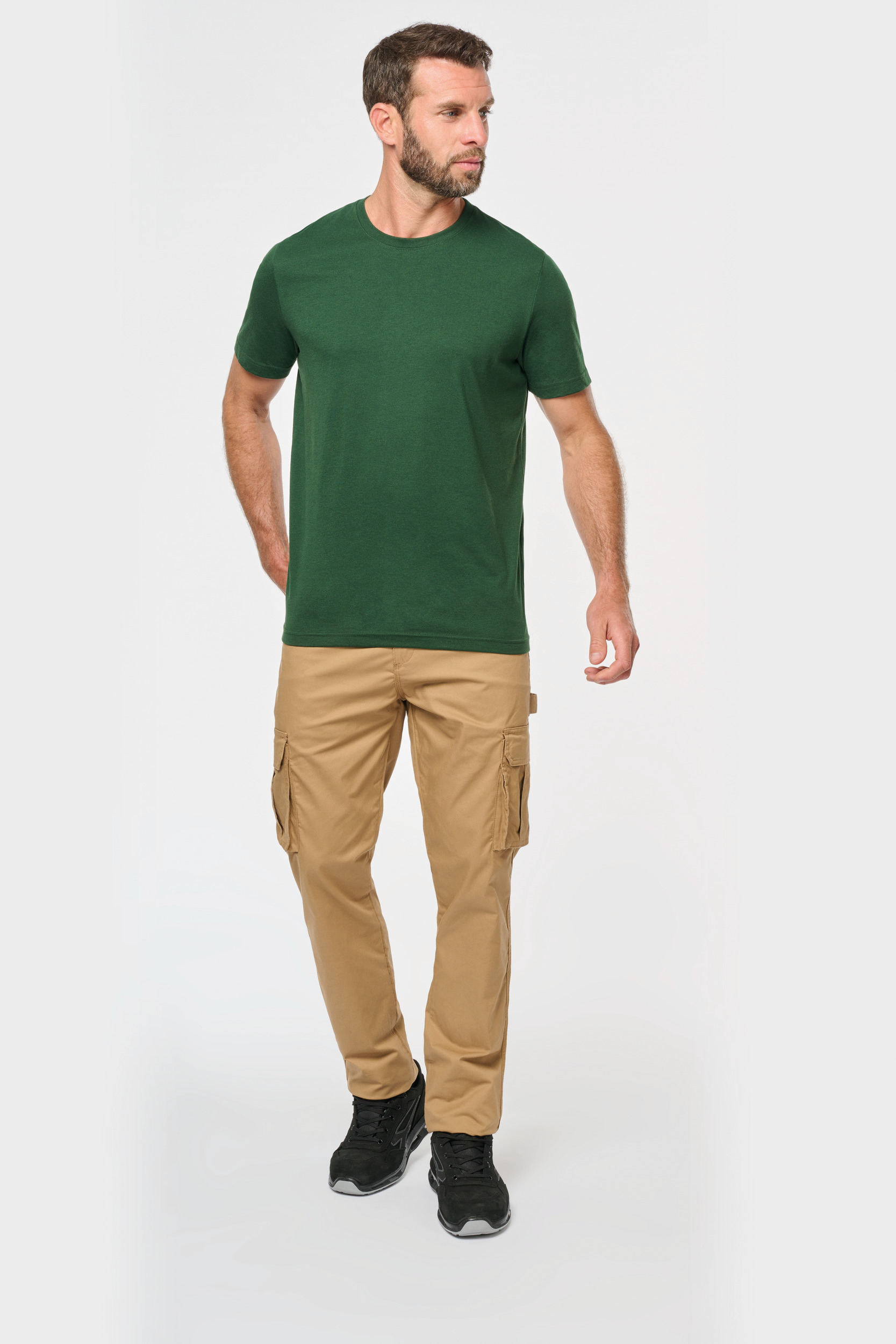 Miniature 8 pour T-shirt col rond écoresponsable homme