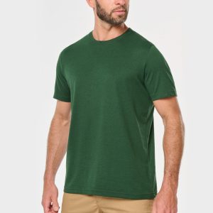 Visuel T-shirt col rond écoresponsable homme