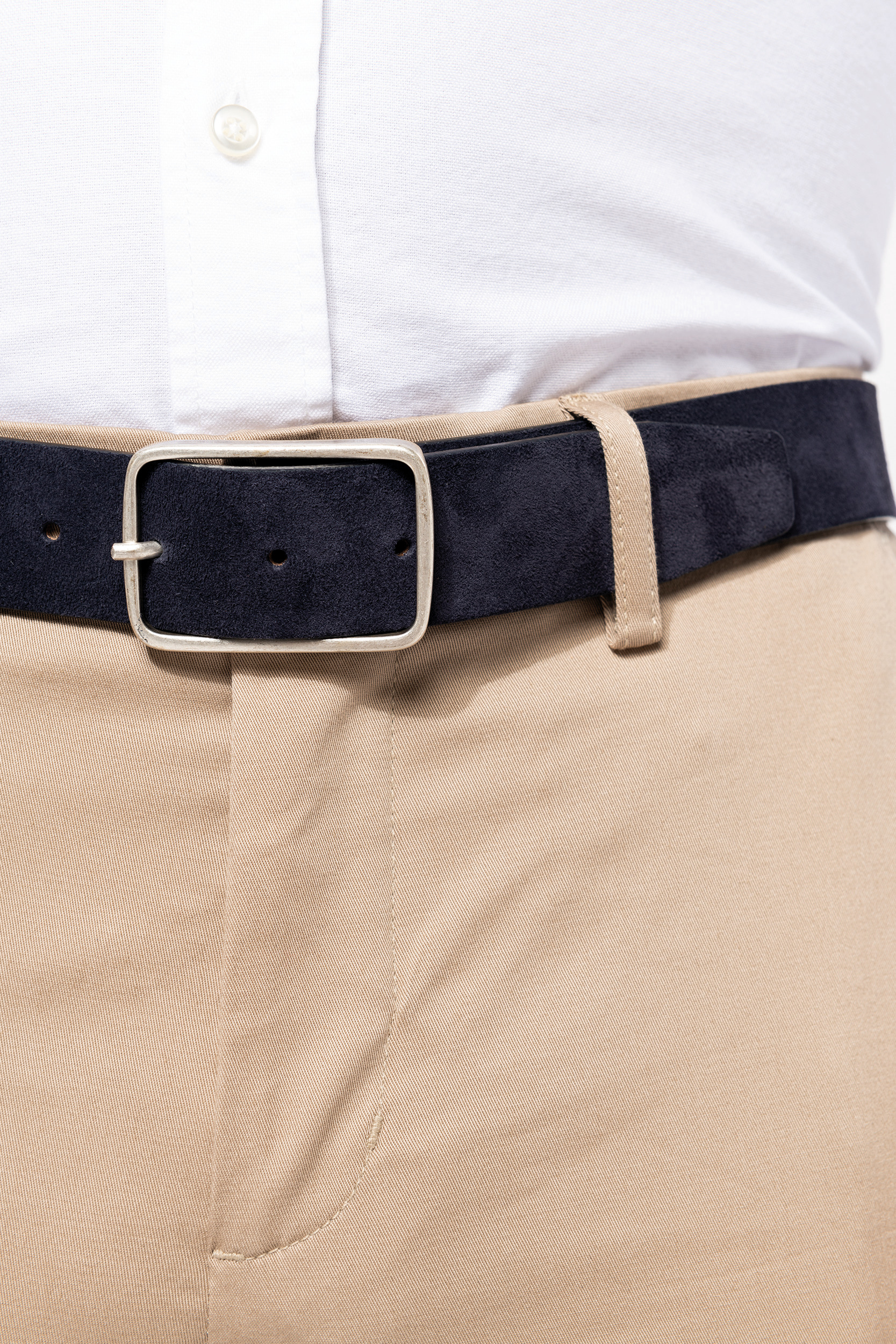 Miniature 2 pour Ceinture cuir  velours homme