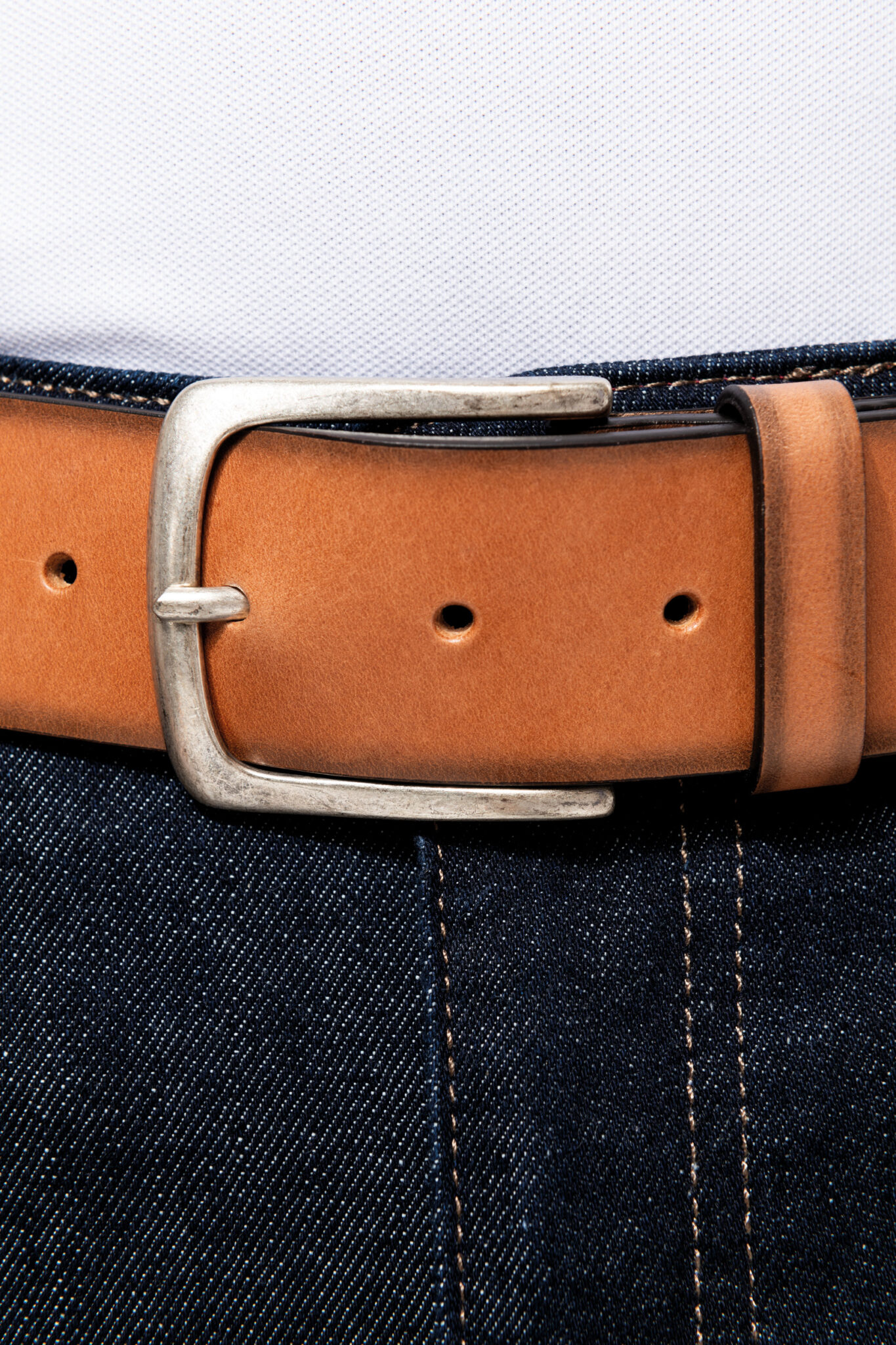 Miniature 6 pour Ceinture vintage cuir homme