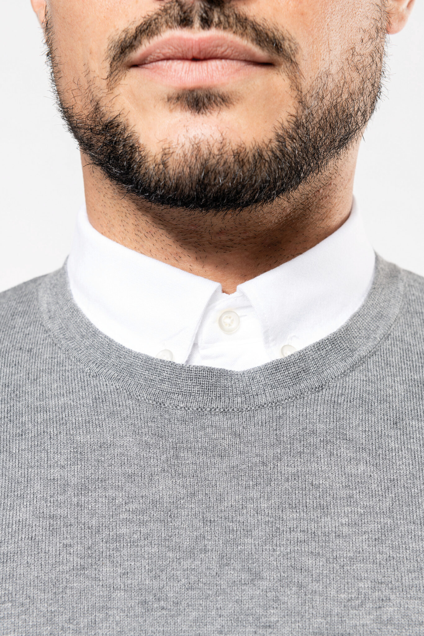 Miniature 11 pour Pull Supima® col rond homme