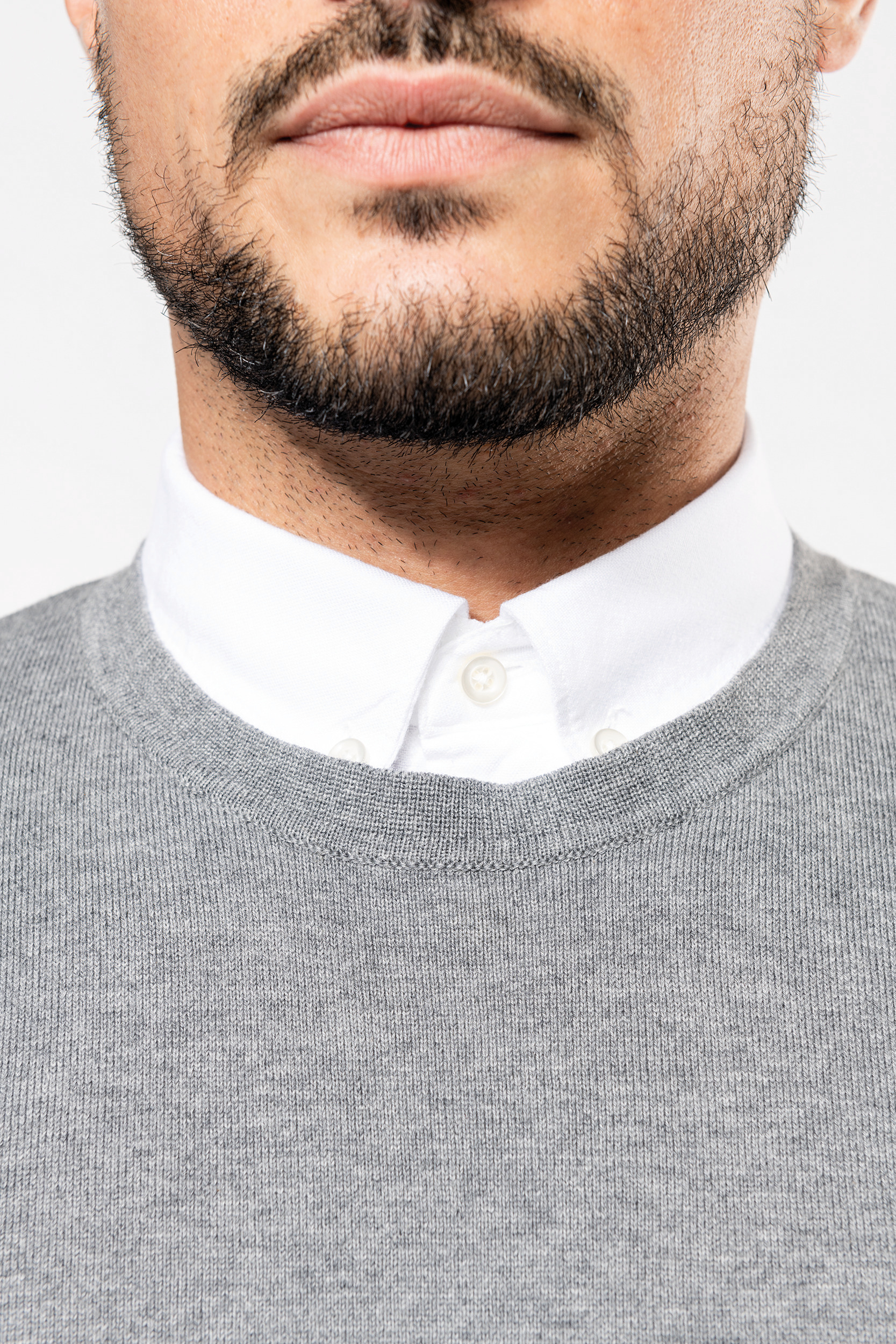 Miniature 11 pour Pull Supima® col rond homme