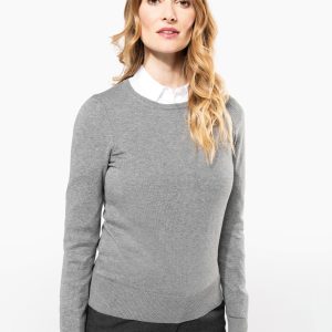 Visuel Pull Supima® col rond  femme