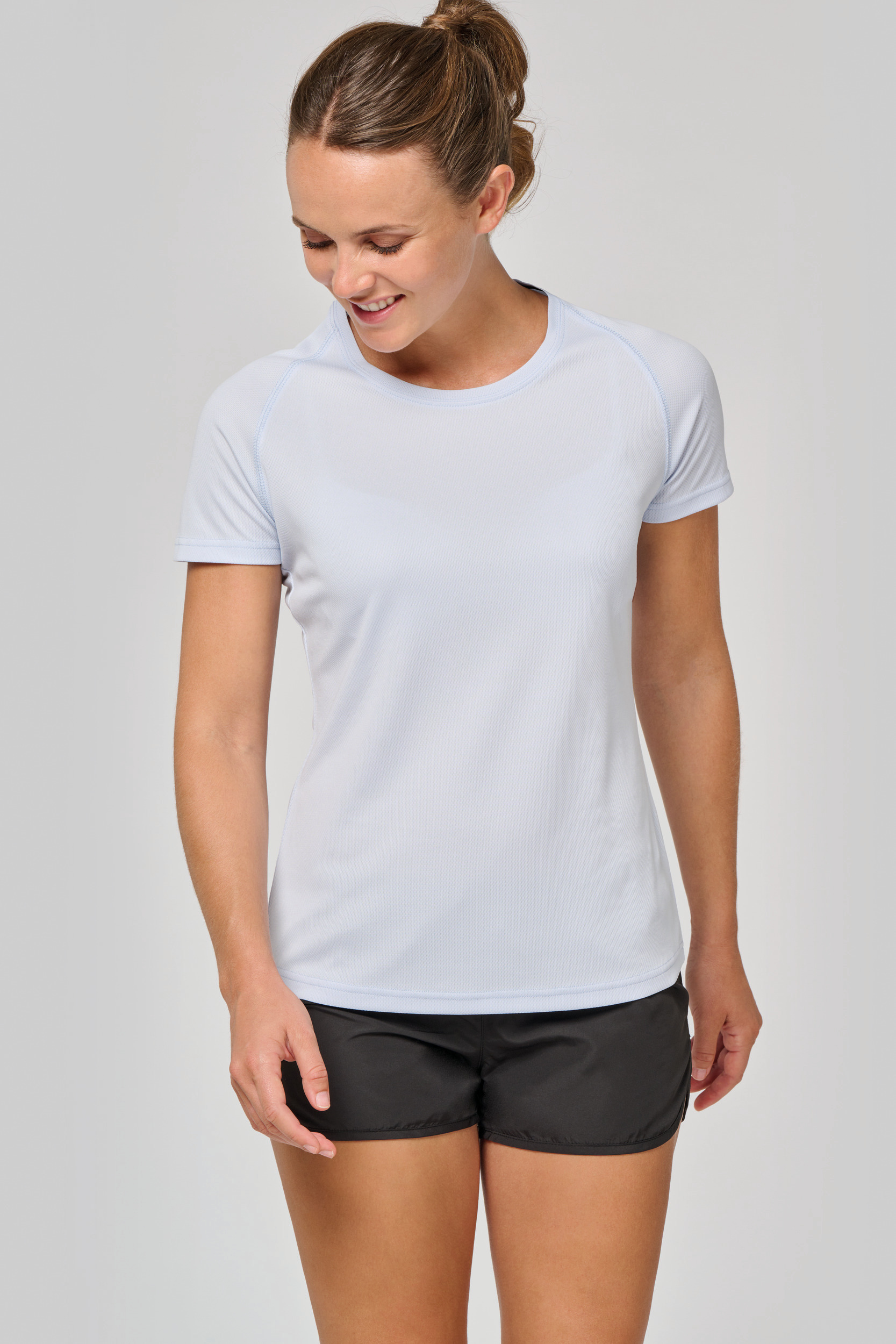 Miniature 6 pour T-shirt de sport à col rond recyclé femme