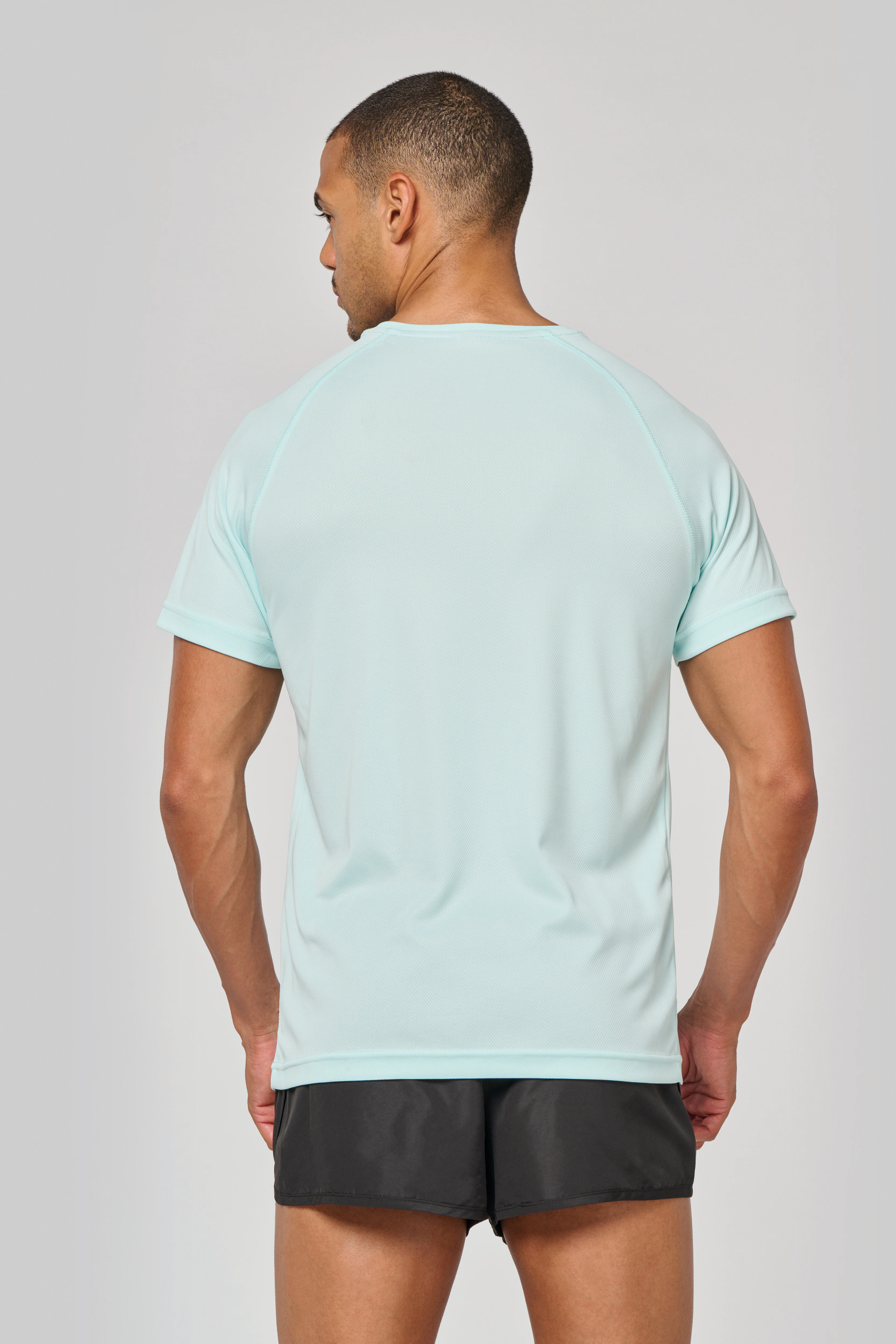 Miniature 8 pour T-shirt de sport à col rond recyclé homme