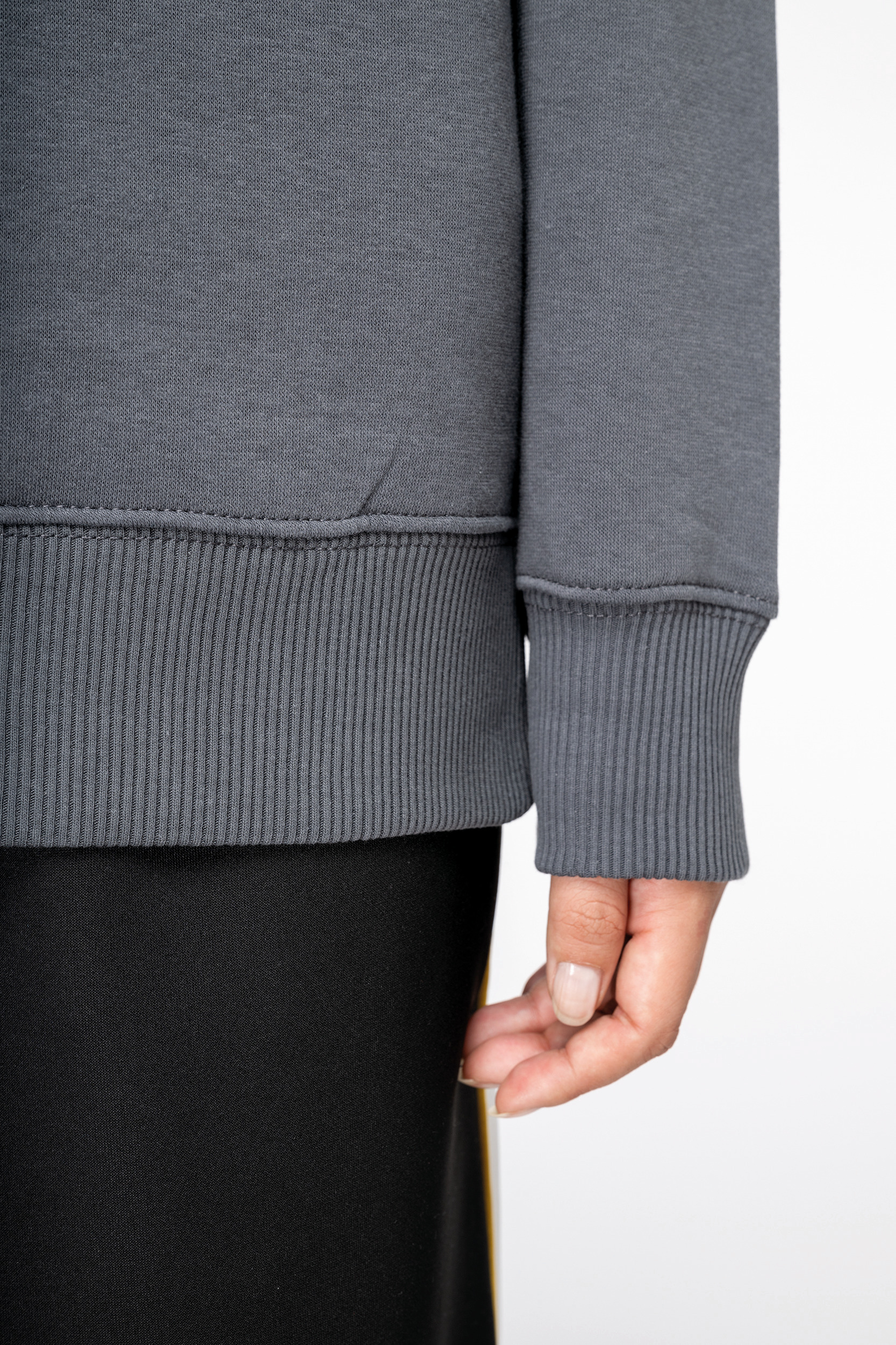 Miniature 6 pour Sweat-shirt écoresponsable à col rond oversize unisexe