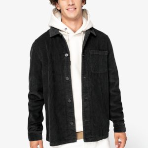 Visuel Veste écoresponsable en velours côtelé homme
