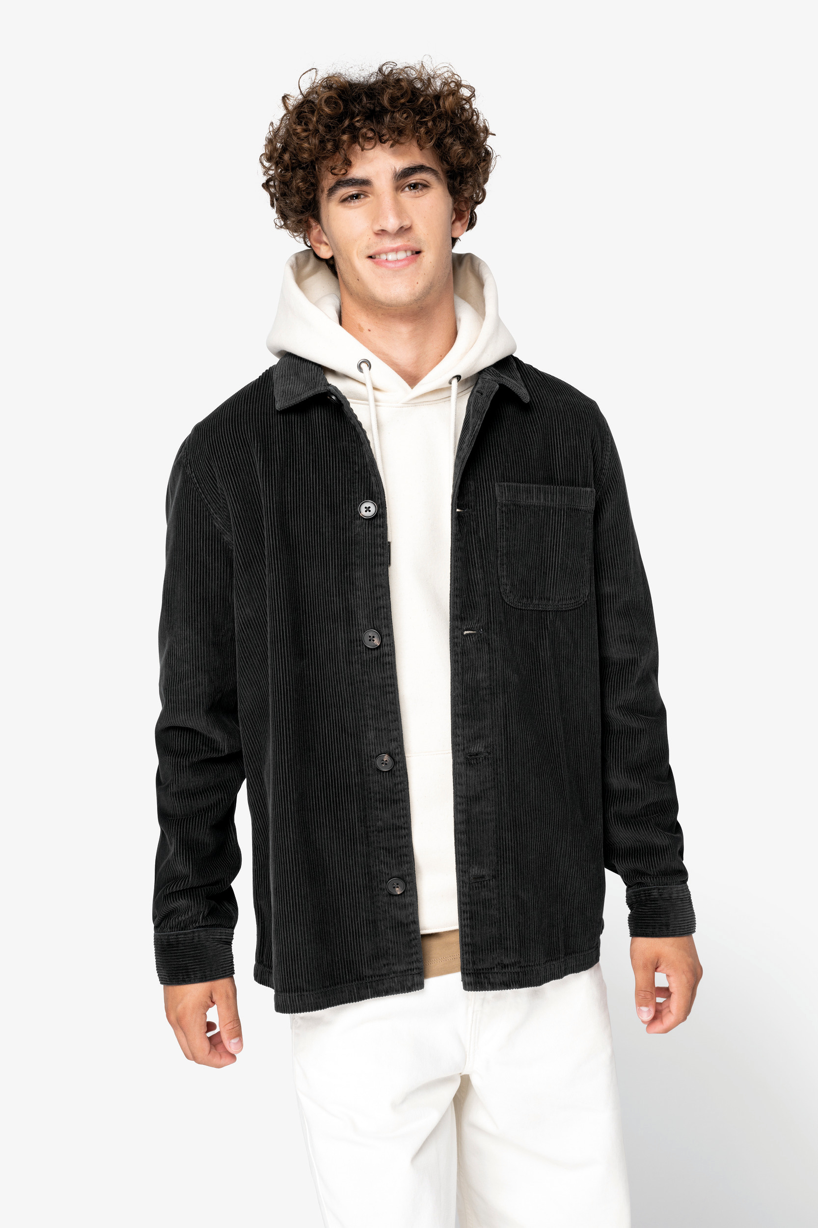 Miniature 1 pour Veste écoresponsable en velours côtelé homme
