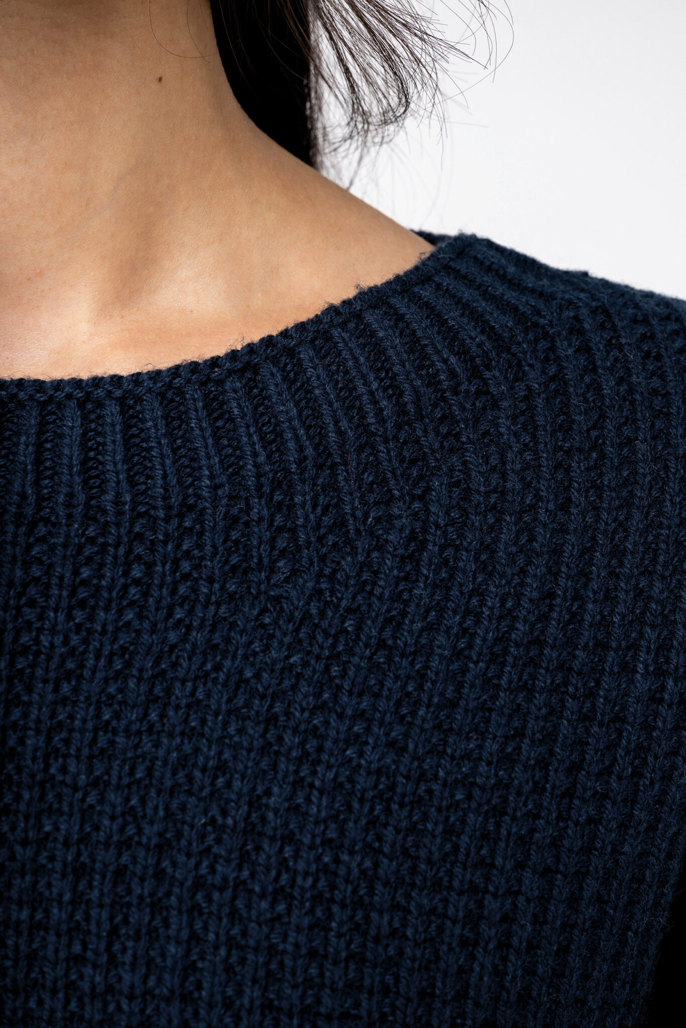 Miniature 6 pour Pull écoresponsable en laine mérinos femme