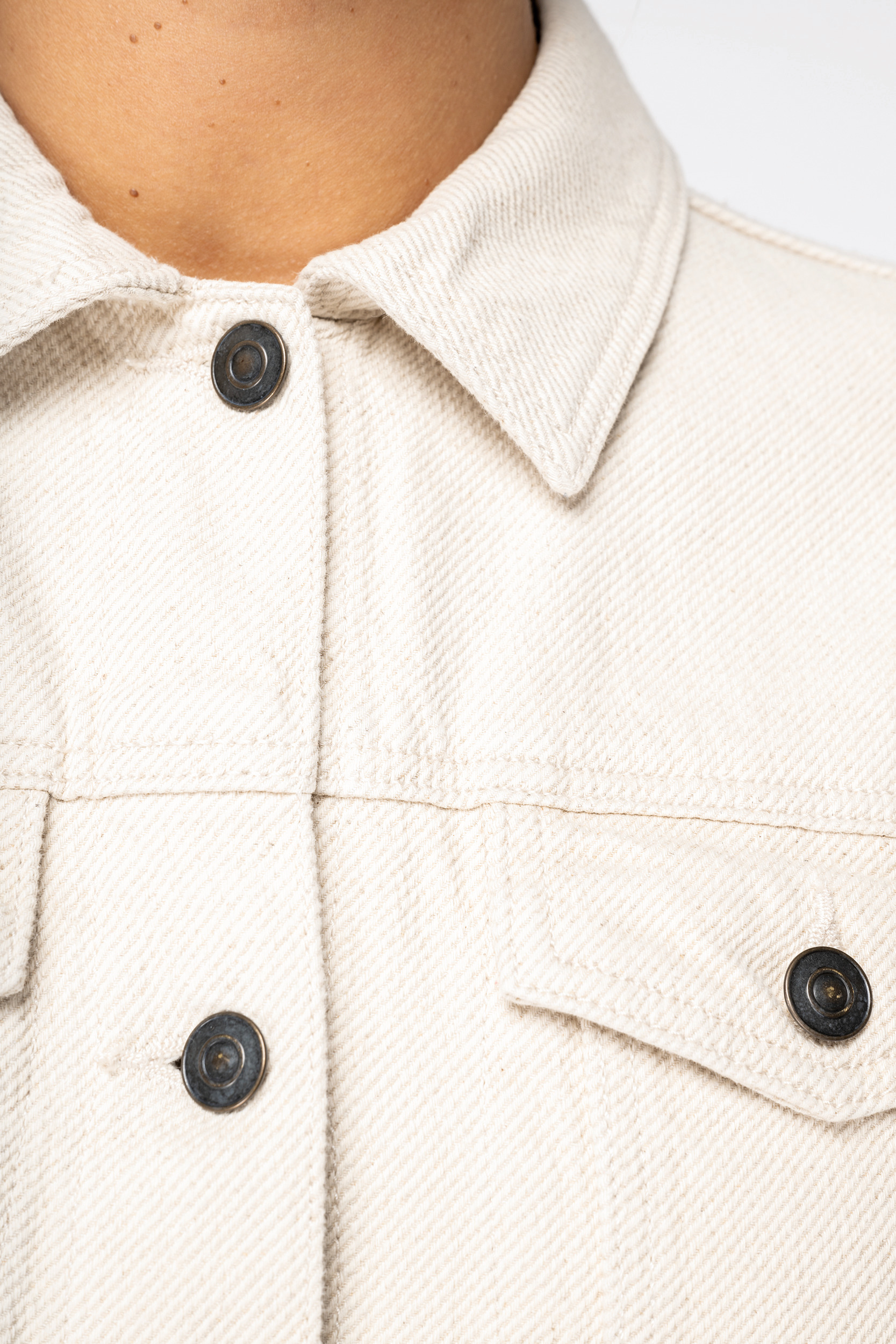 Miniature 6 pour Veste écoresponsable en chanvre femme