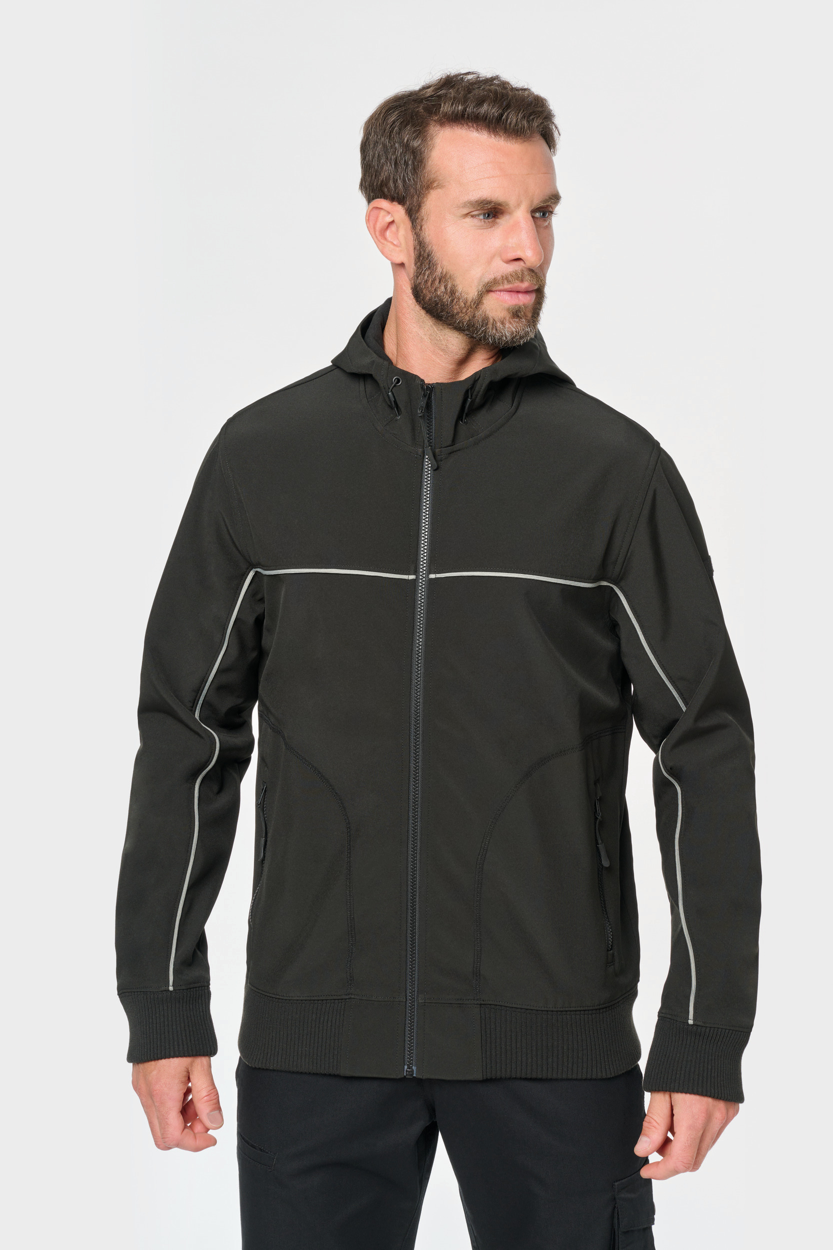Miniature 4 pour Veste softshell 3 couches BIONIC-FINISH® ECO unisexe
